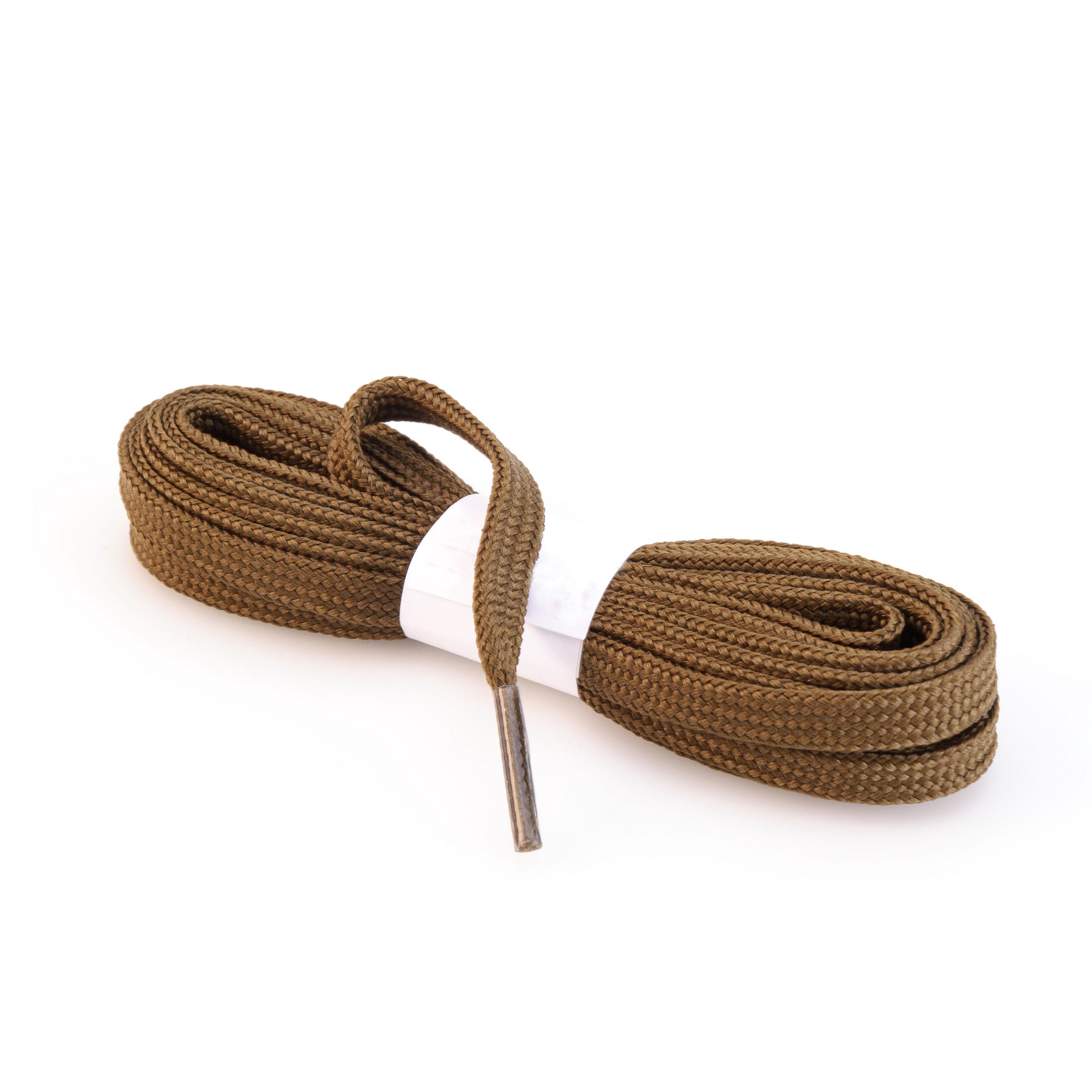 lacet chaussure marron