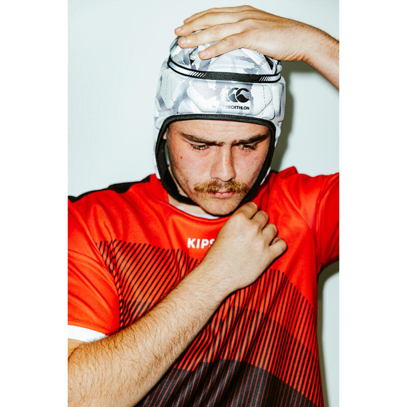 Cască rugby Cască R500 Decathlon | Canterbury Bej Adulți