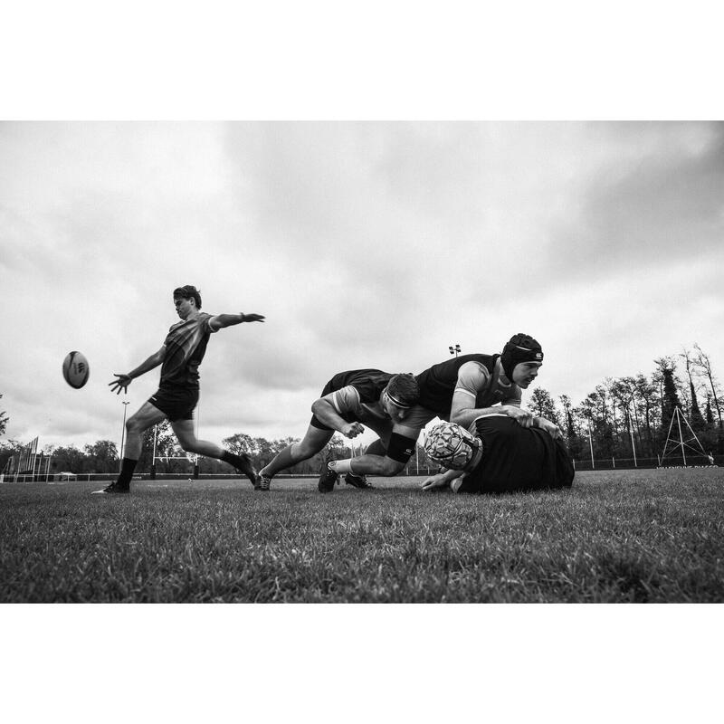 Cască Rugby R500 Decathlon | Canterbury Negru Adulți