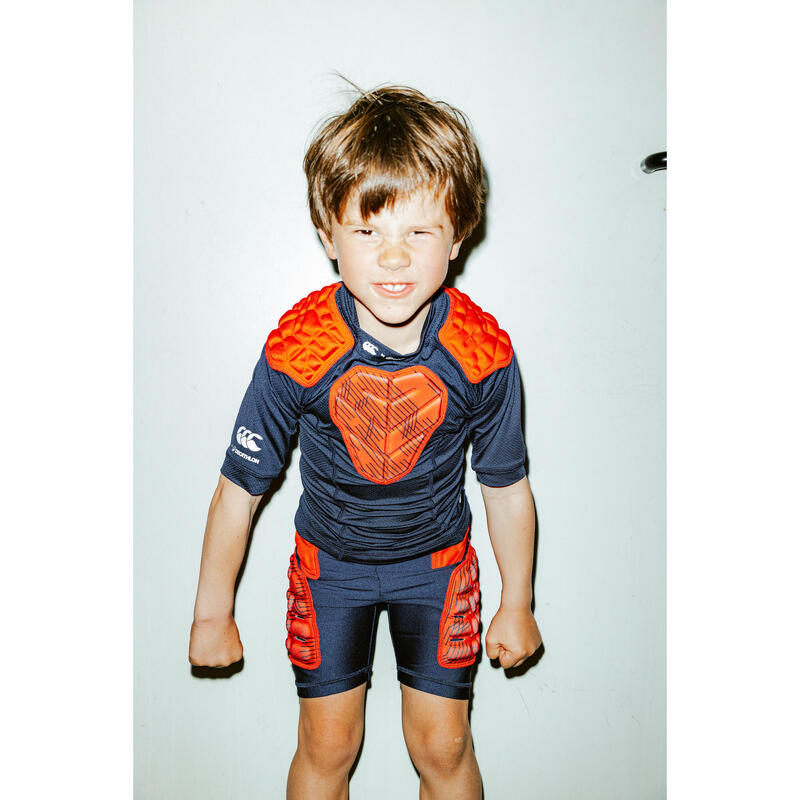 Epaulière de rugby Enfant - R500 Decathlon | Canterbury bleu