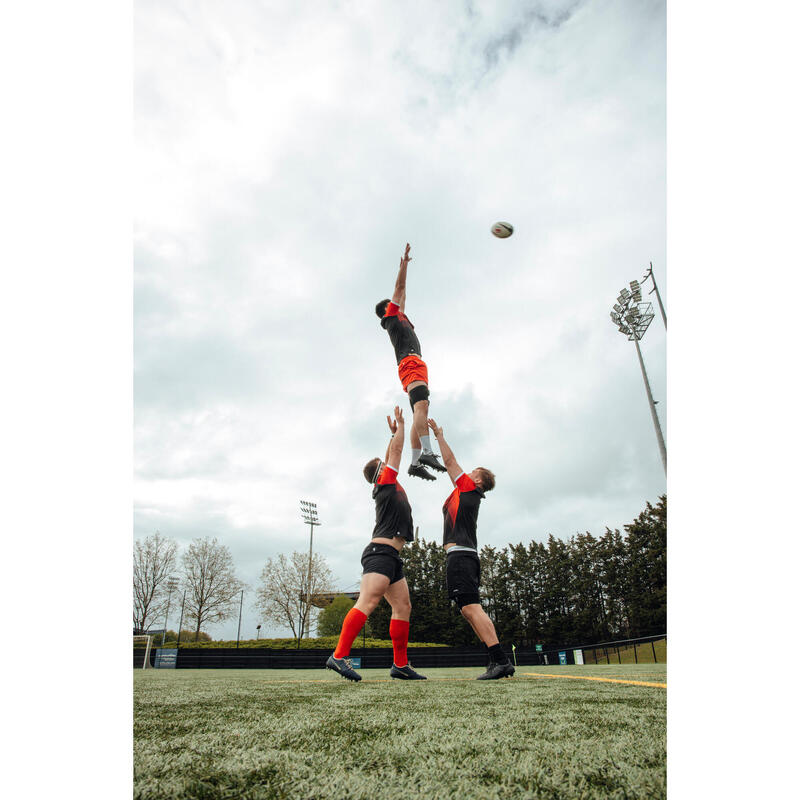 Lifting blocks voor rugby R500 springen in de lineout zwart