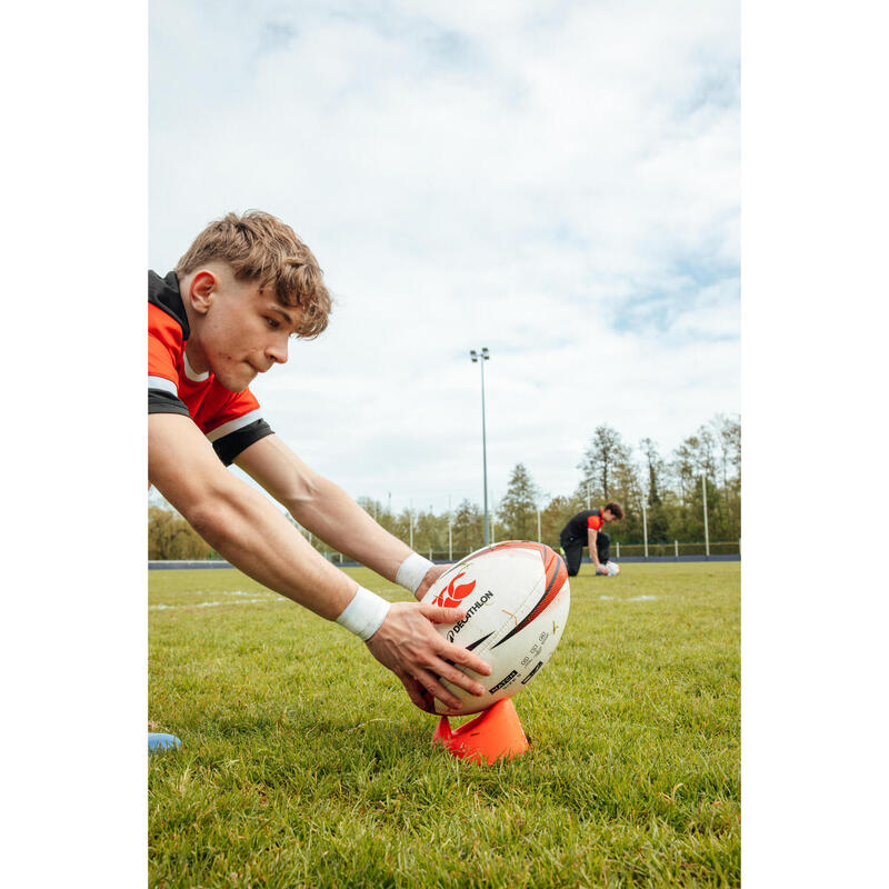 Tee Alto de Rugby Decathlon | Canterbury Vermelho