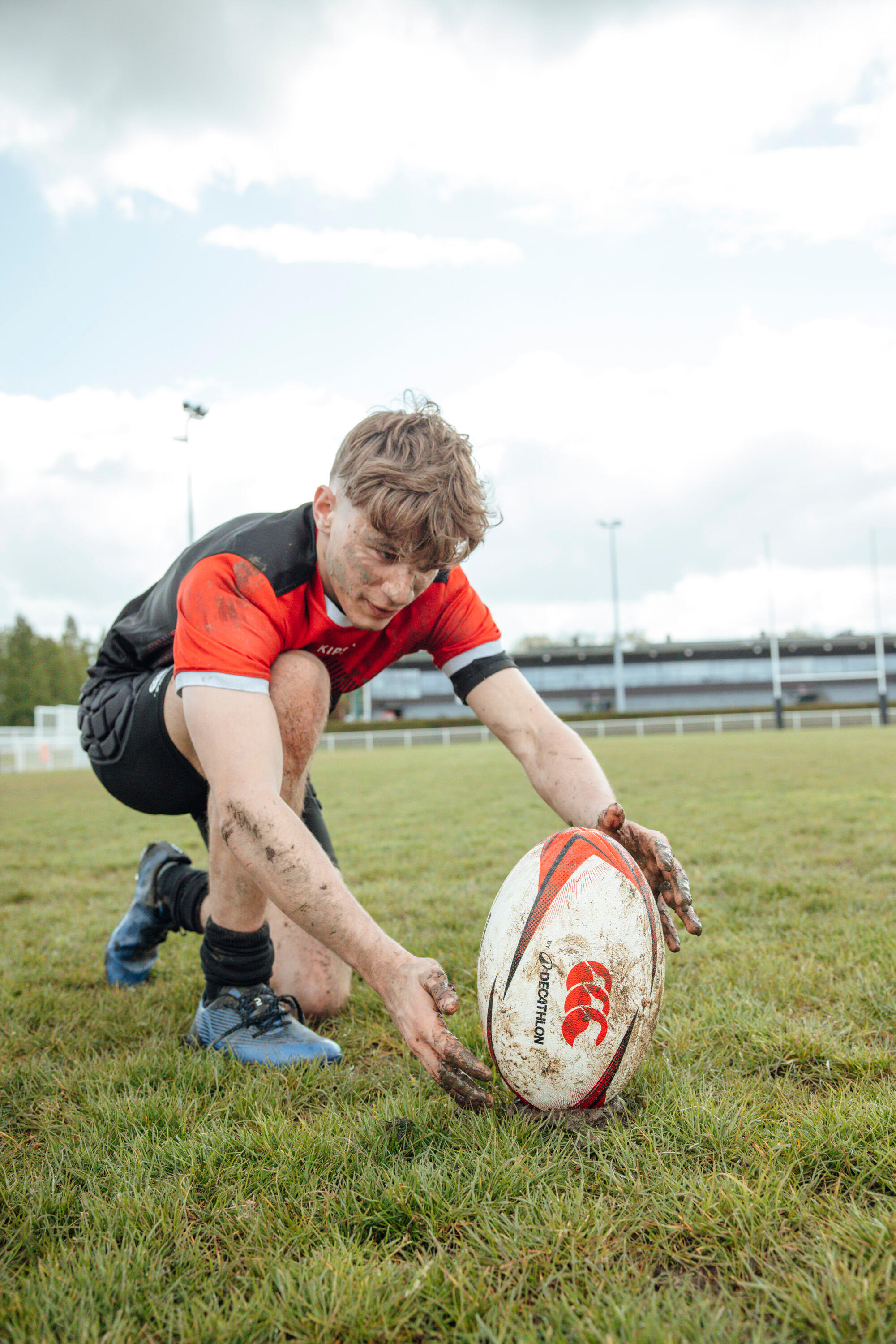 Rugby Spielball Grösse 4, Decathlon | Canterbury rot 9/10
