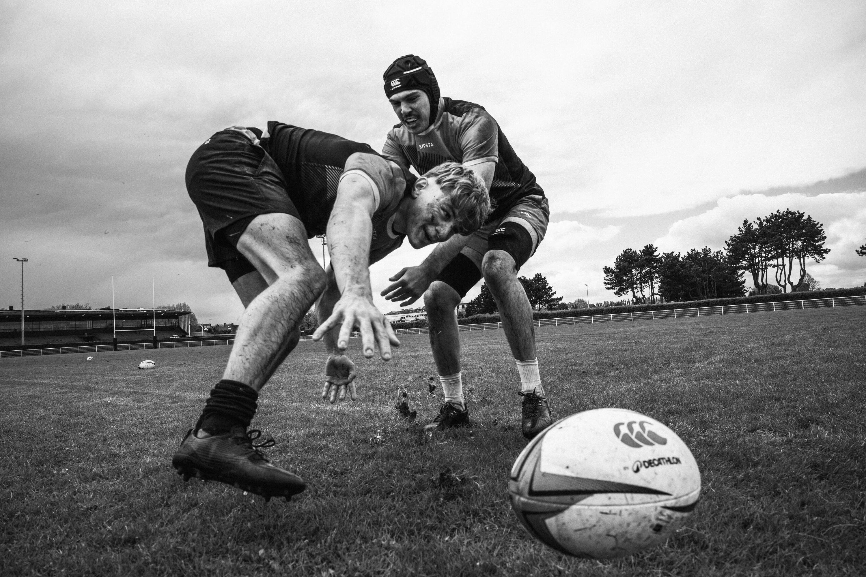 Rugby Spielball Grösse 4, Decathlon | Canterbury rot 8/10