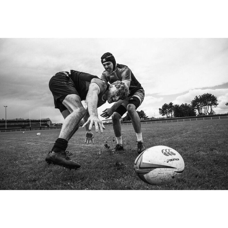 Ballon de Rugby T5 - Ballon de match Decathlon | Canterbury rouge