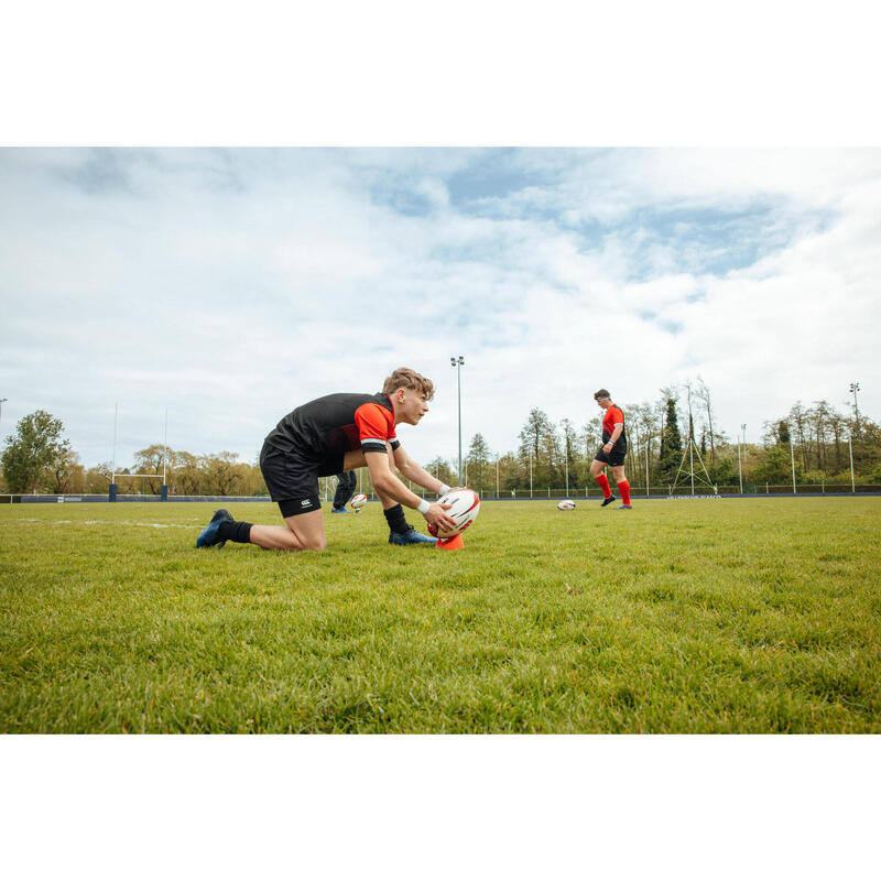 Tee Alto de Rugby Decathlon | Canterbury Vermelho