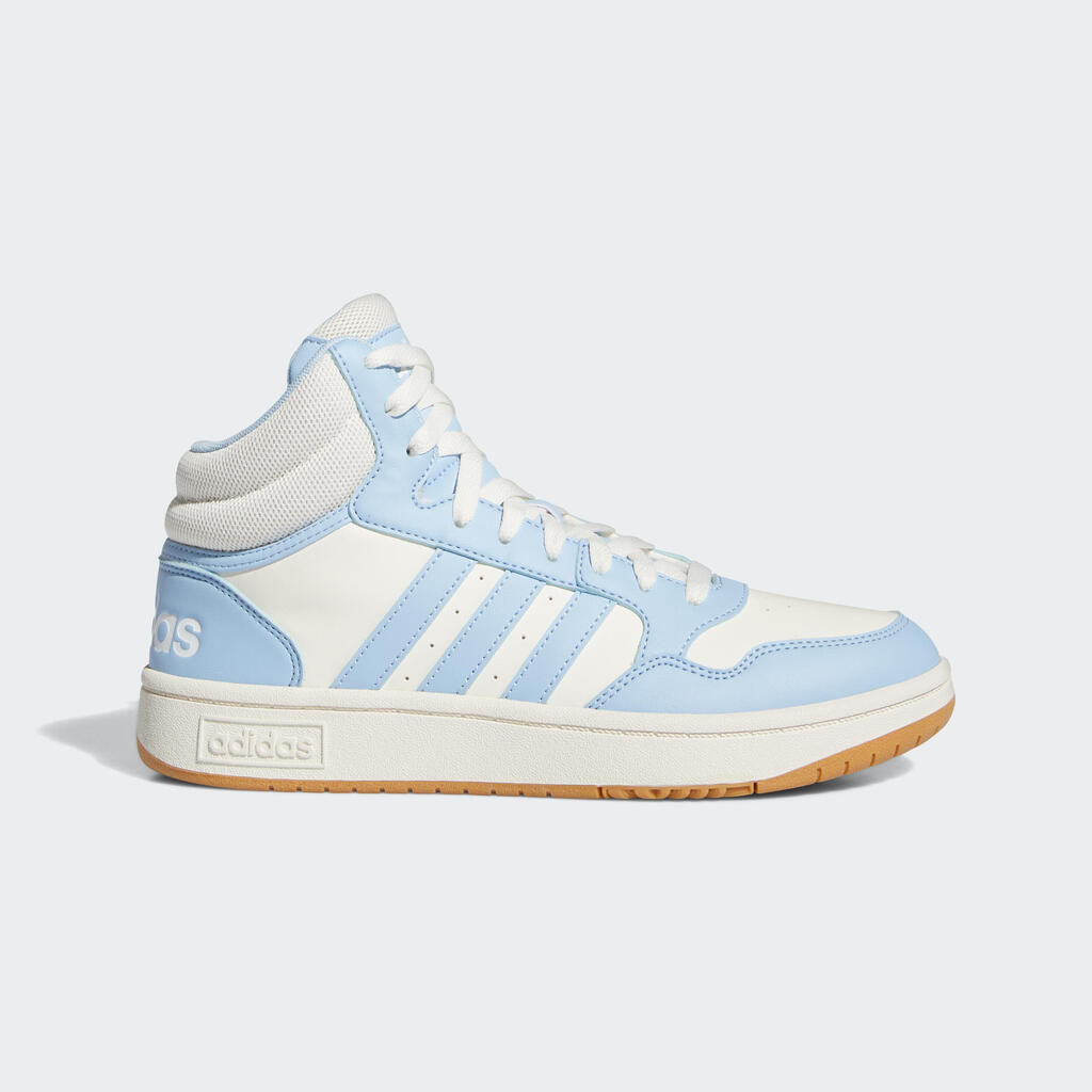 ДАМСКИ ОБУВКИ ADIDAS HOOPS 3.0 MID, БЯЛО/СИНЬО