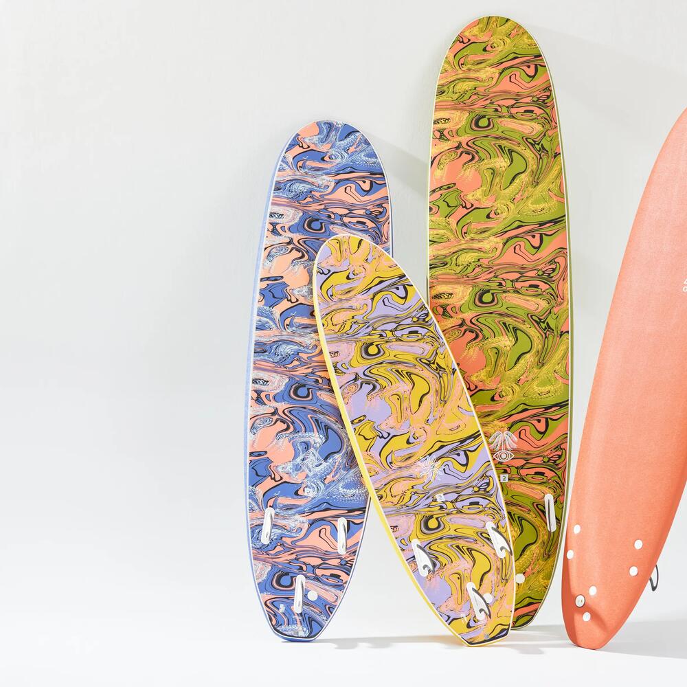 Planche de surf mousse : notice, réparation