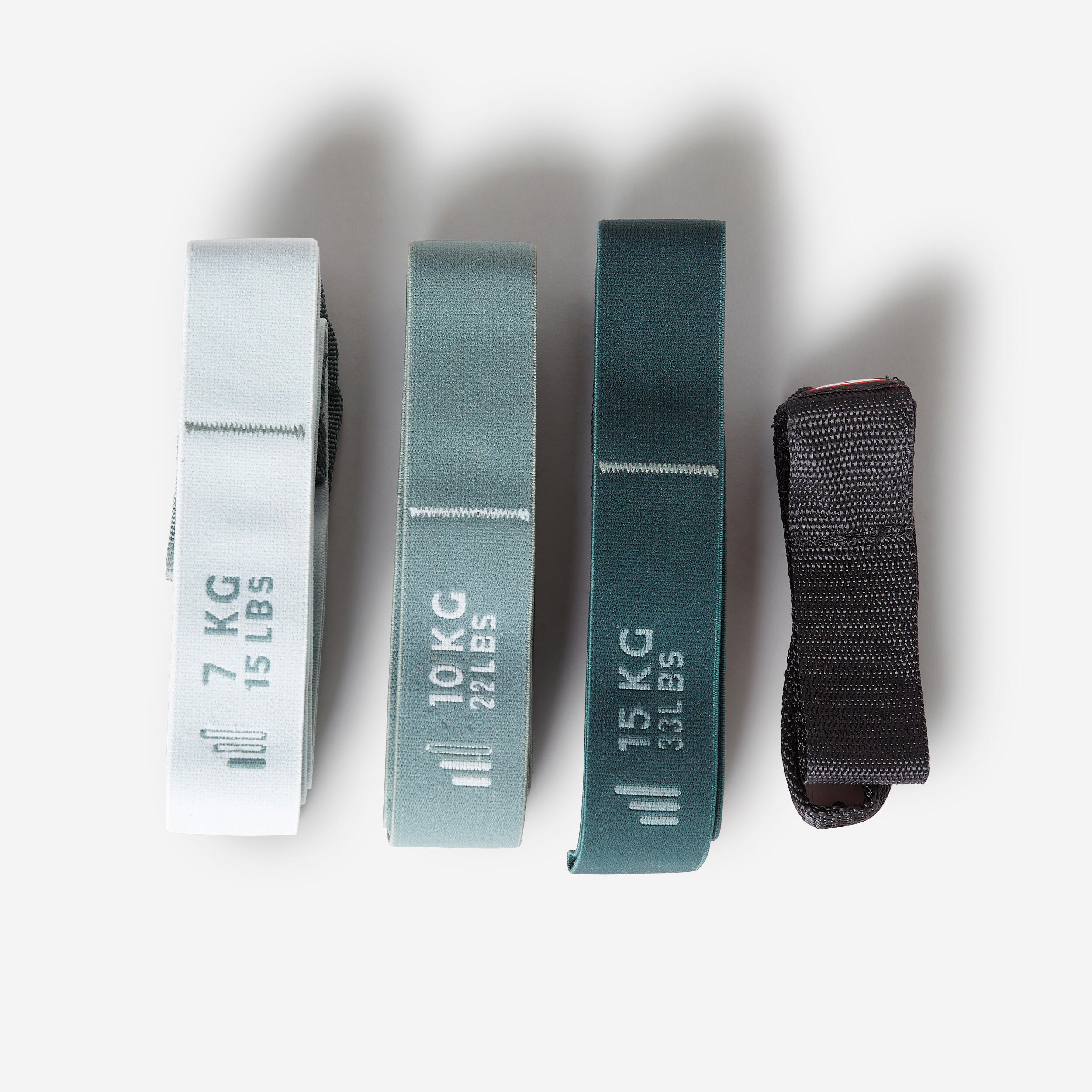 Ensemble de bandes de résistance – Toneband 7, 10, 15 kg - DOMYOS