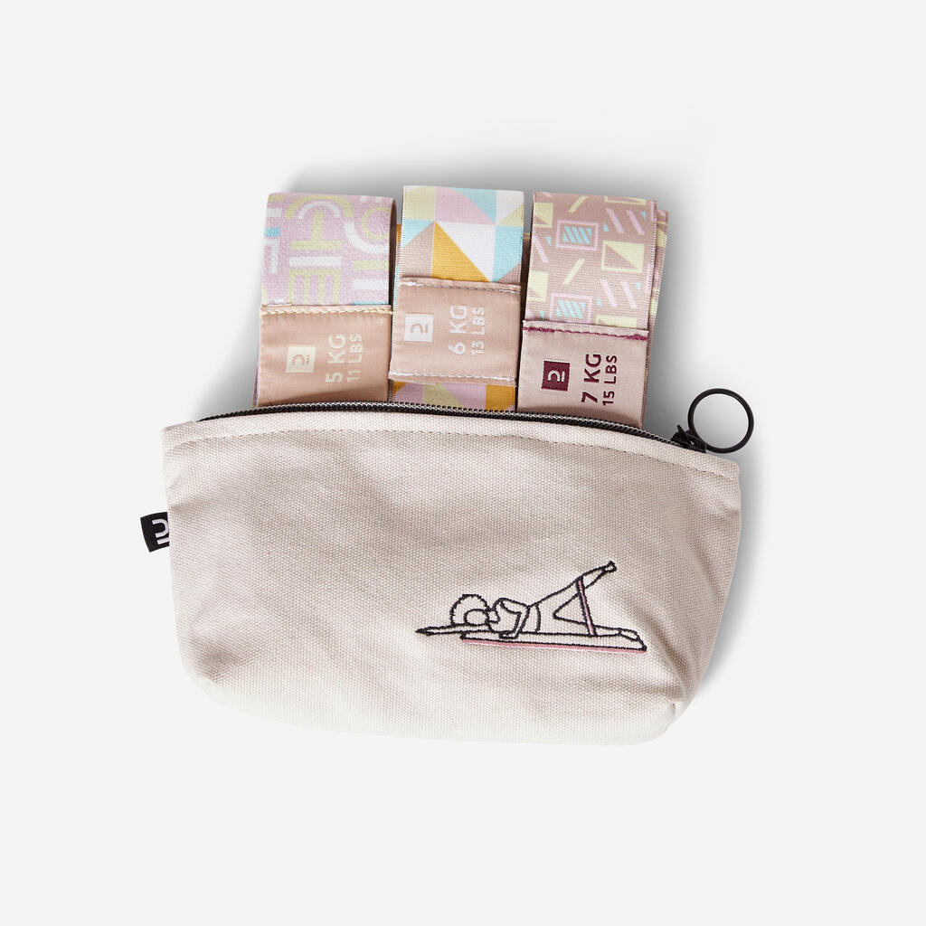 Komplet trakov za fitnes (5, 6, 7 kg)