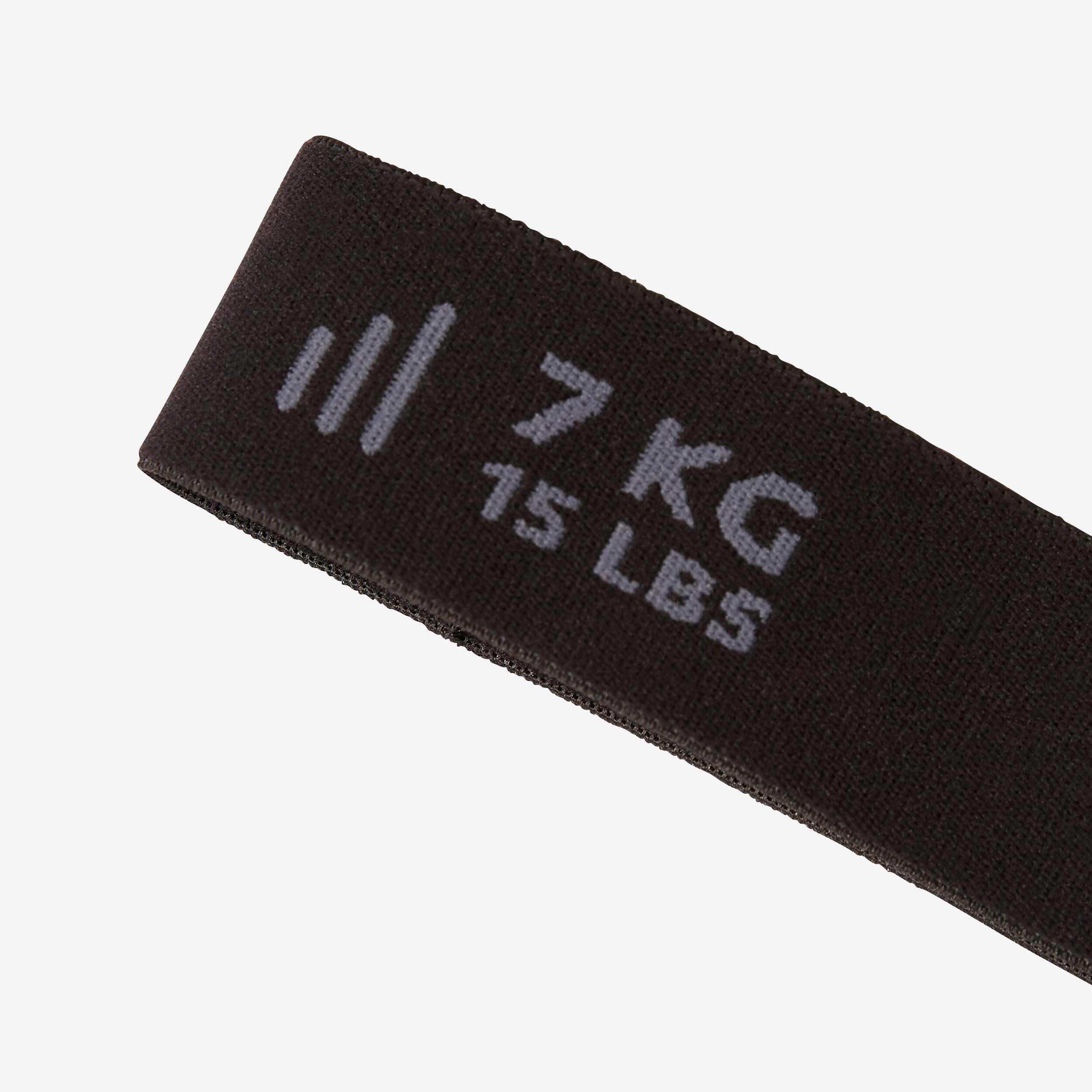7 kg Mini Resistance Band - Black - DOMYOS