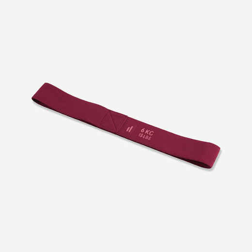 
      Fitness 6 kg Fabric Mini Resistance Band - Burgundy
  