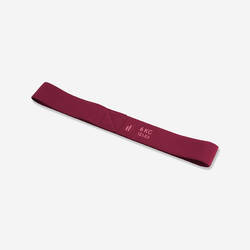 Fitness 6 kg Fabric Mini Resistance Band - Burgundy