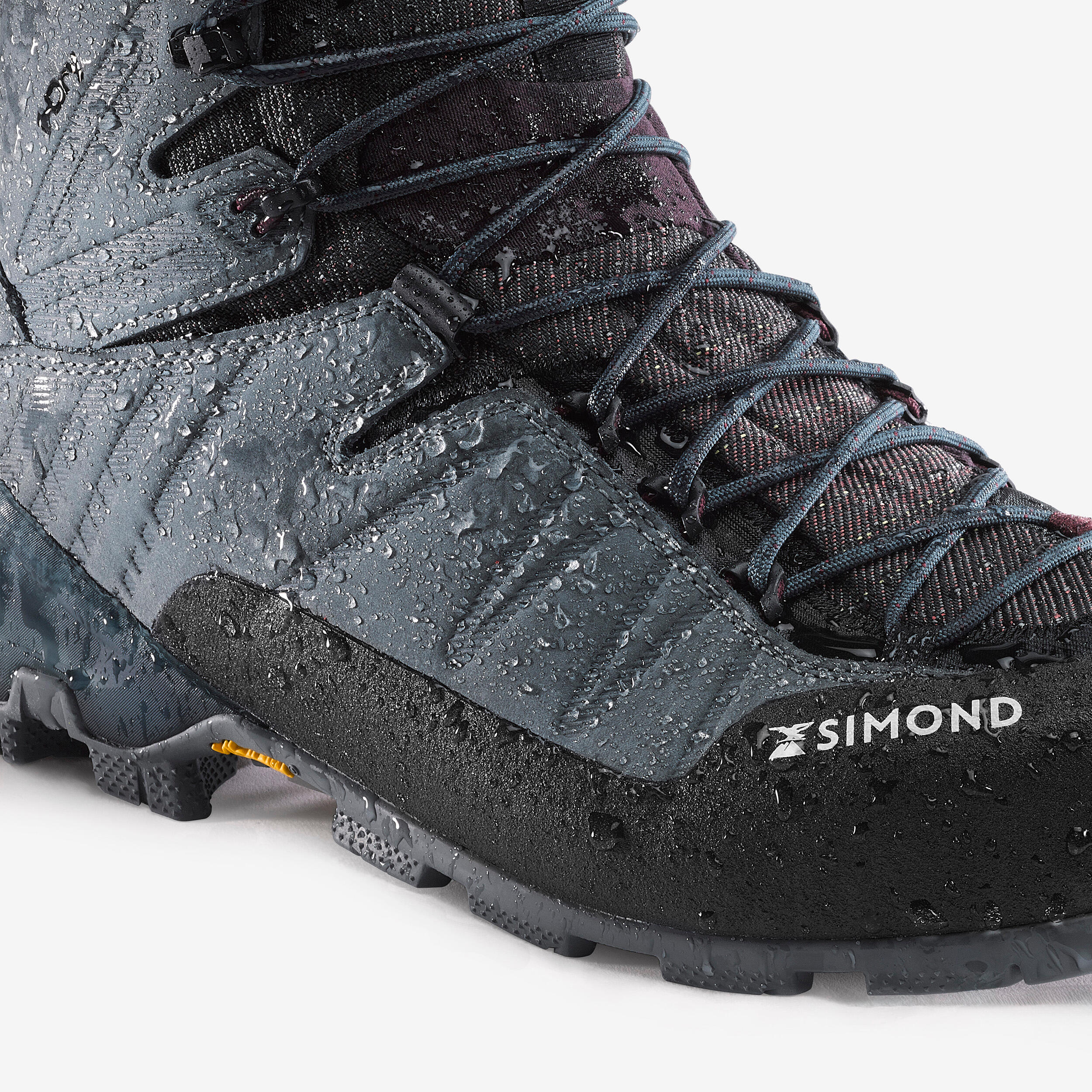 Women’s Waterproof Trekking Leather Boots - MT900 High 3/6