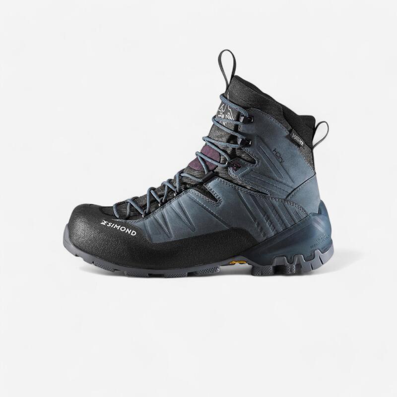 Trekkingschuhe Damen hoch Leder wasserdicht MT900