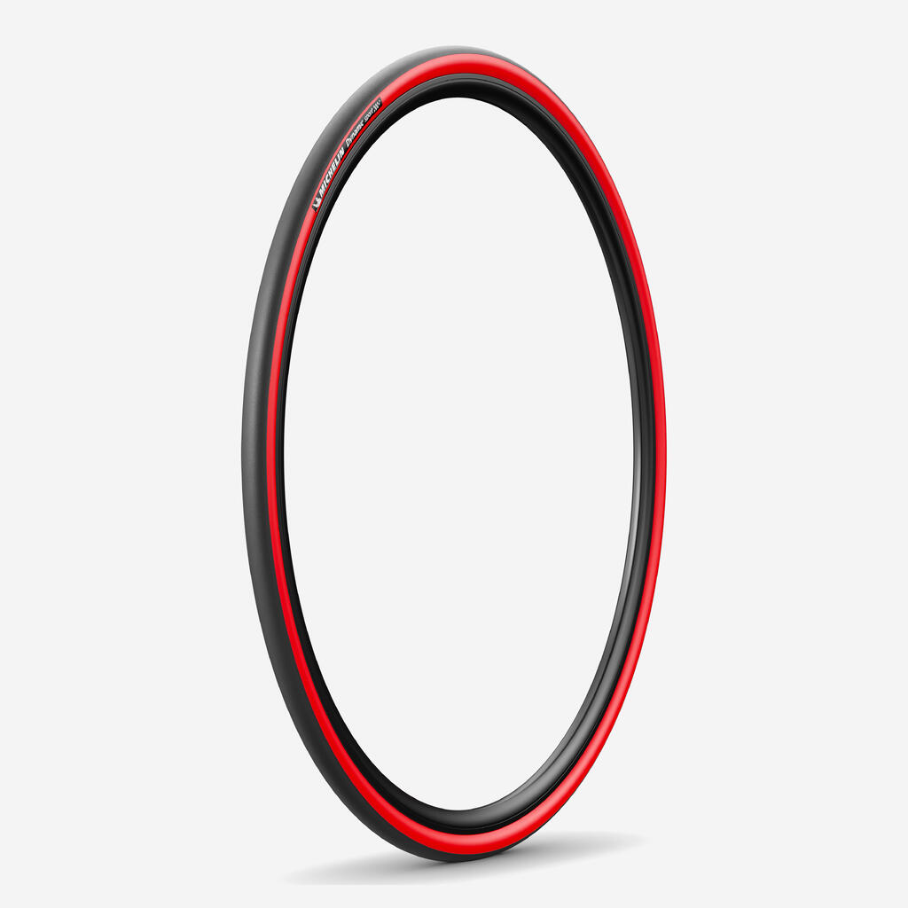 Crvena guma za drumski bicikl DYNAMIC SPORT 700 x 23 ETRTO 23-622 (2 komada)