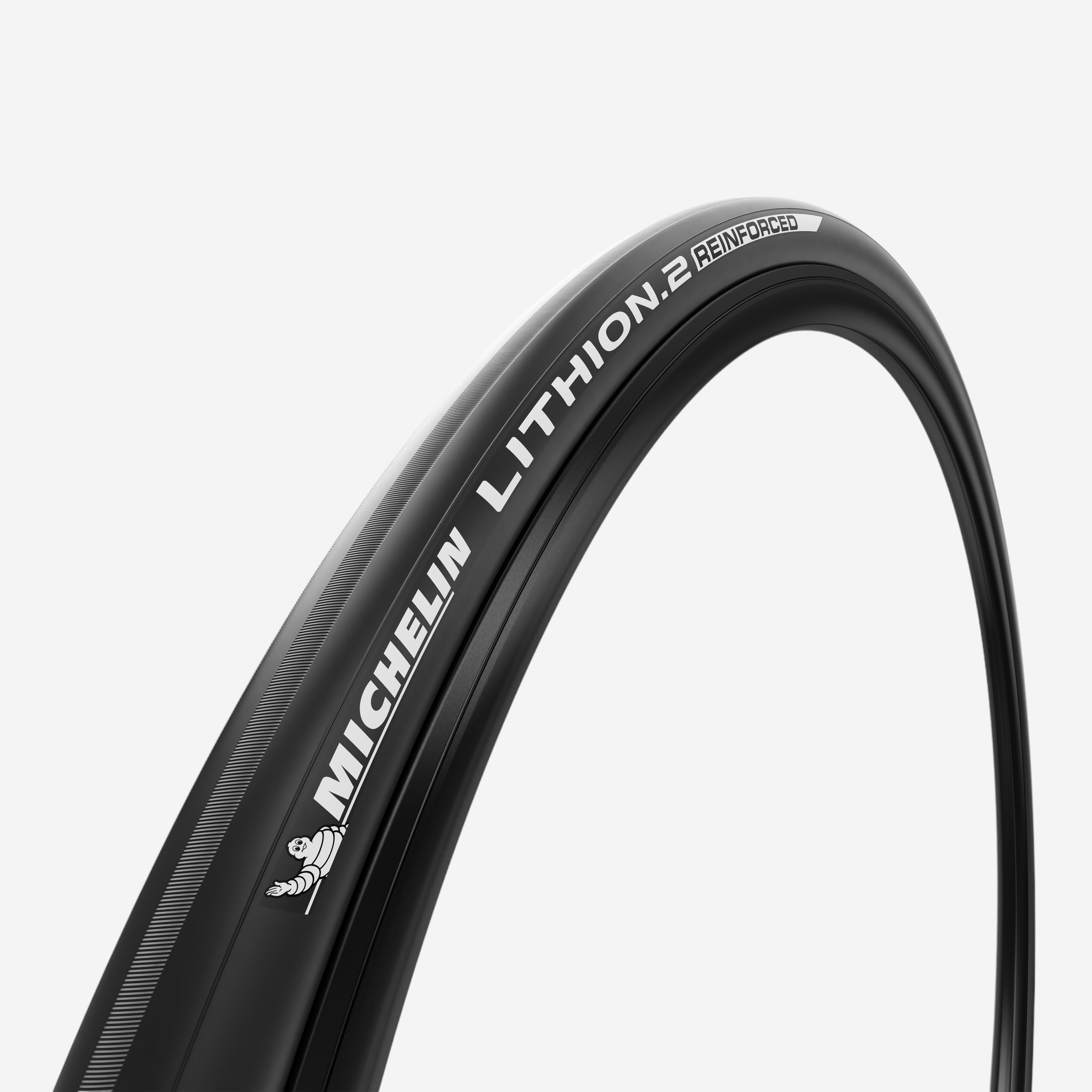 PNEU ROUTE MICHELIN LITHION 2 REINFORCED 700x25 TRINGLES SOUPLES MICHELIN Decathlon