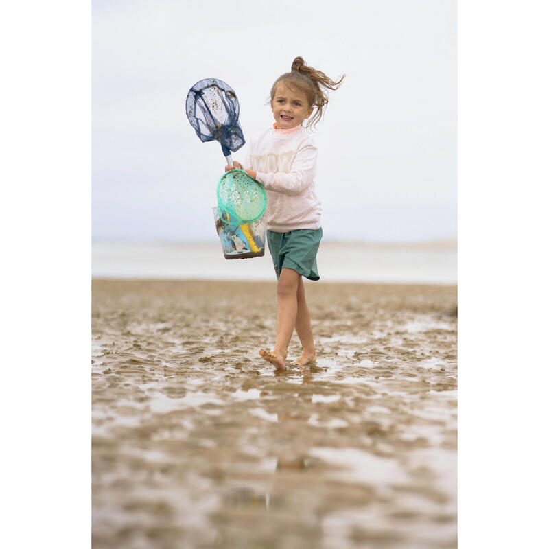 Fishing discovery kit bucket and landing net - Mint