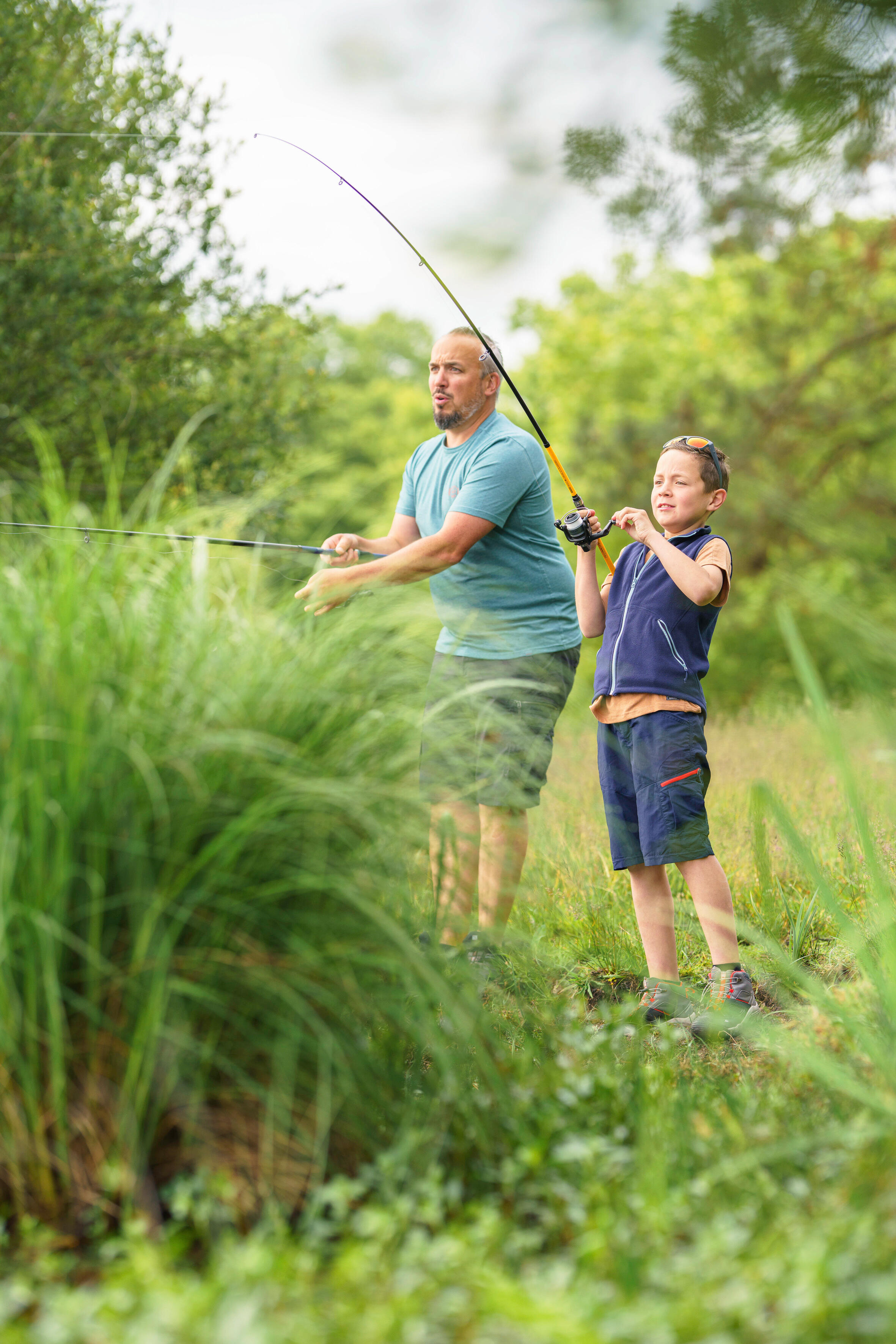 Angelcombo U-Fish Sea 2,40 Rute mit Rolle 8/11