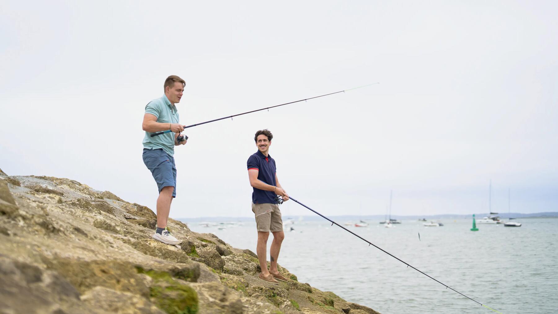 Vissen op de pier
