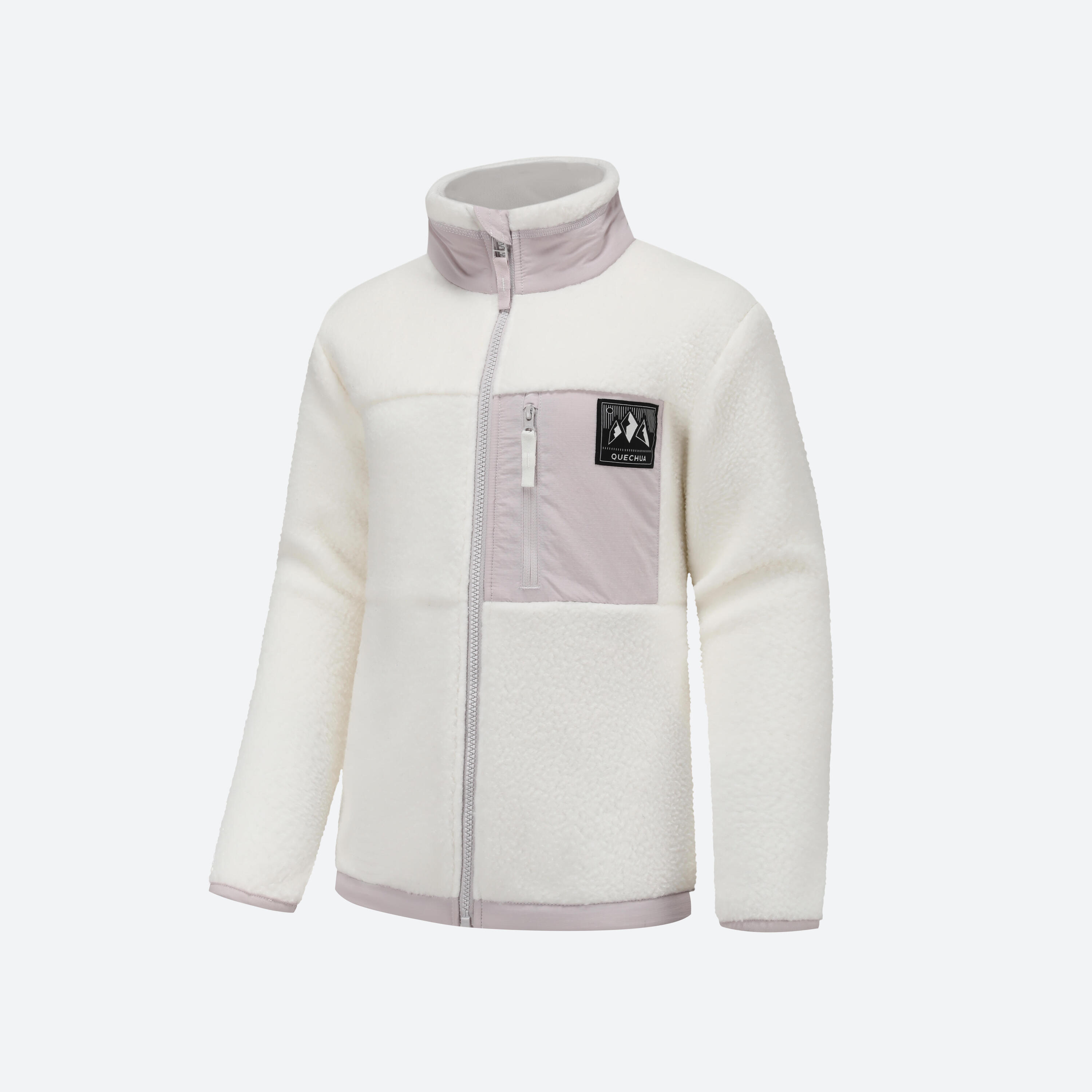 Chamarra de senderismo de forro polar sherpa cálida para niños NH 900 13/24