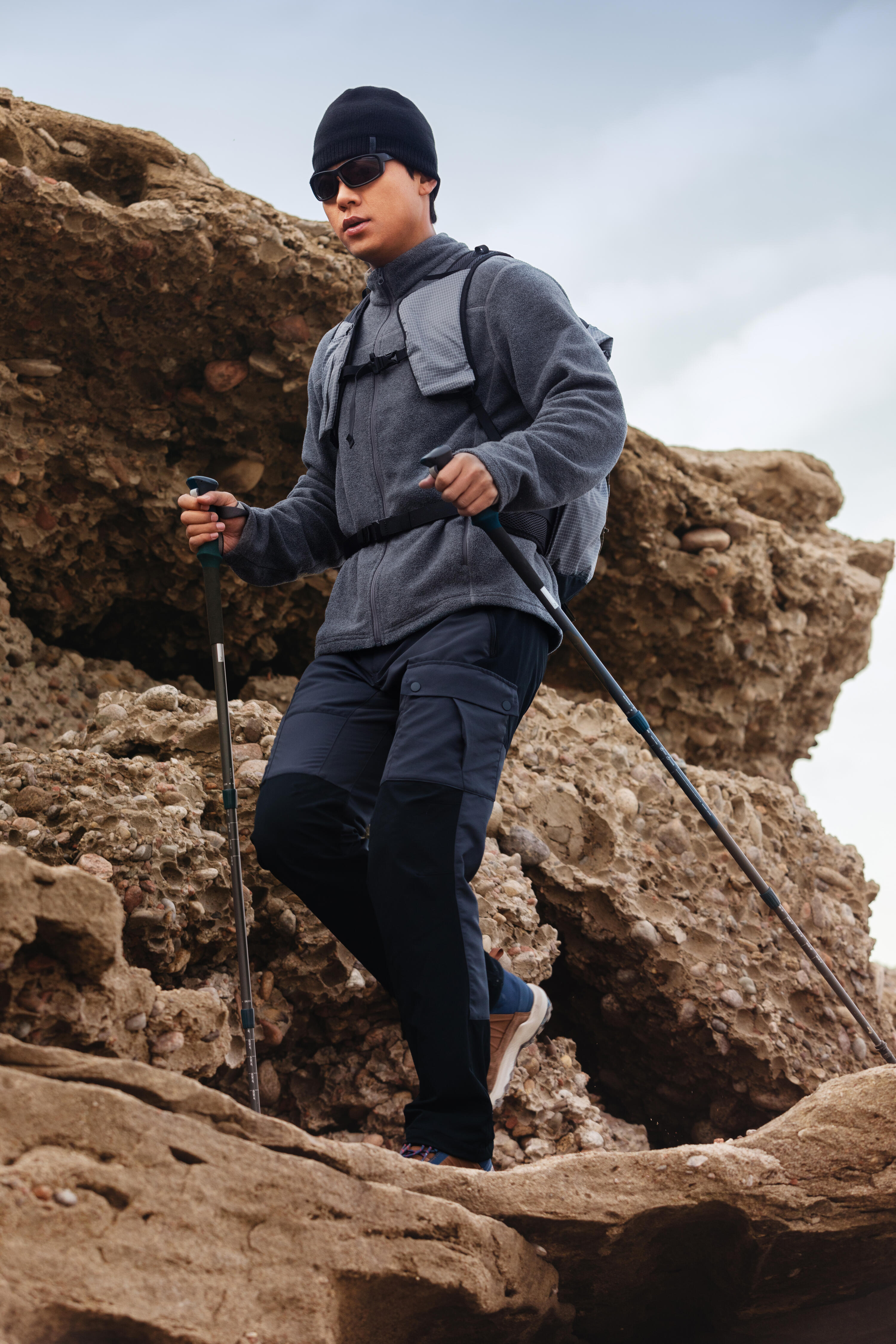 Pantalón de montaña y trekking resistentes Hombre Simond MT500 4/9