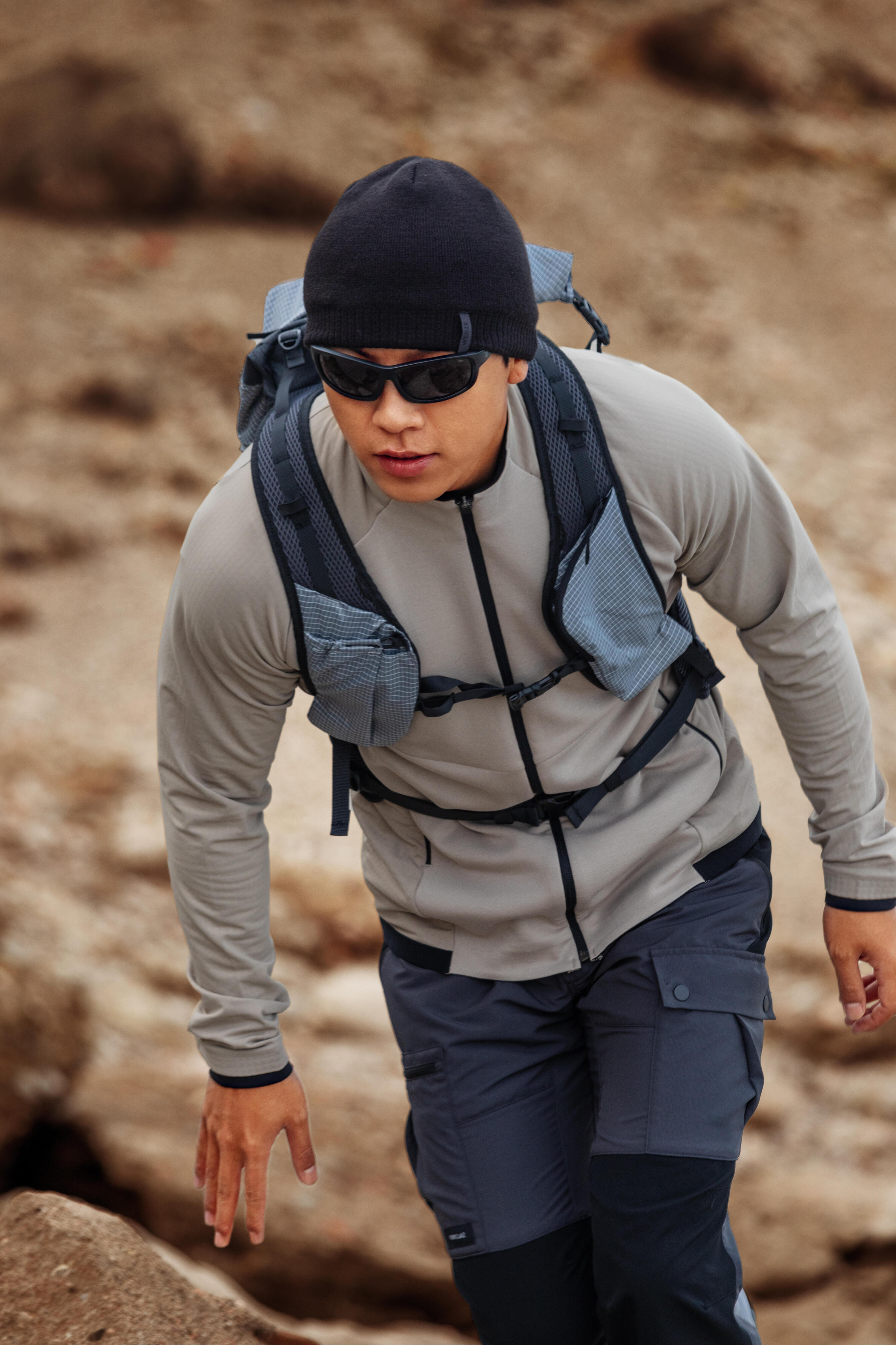 Trekkinghose Herren strapazierfähig - MT500  12/18