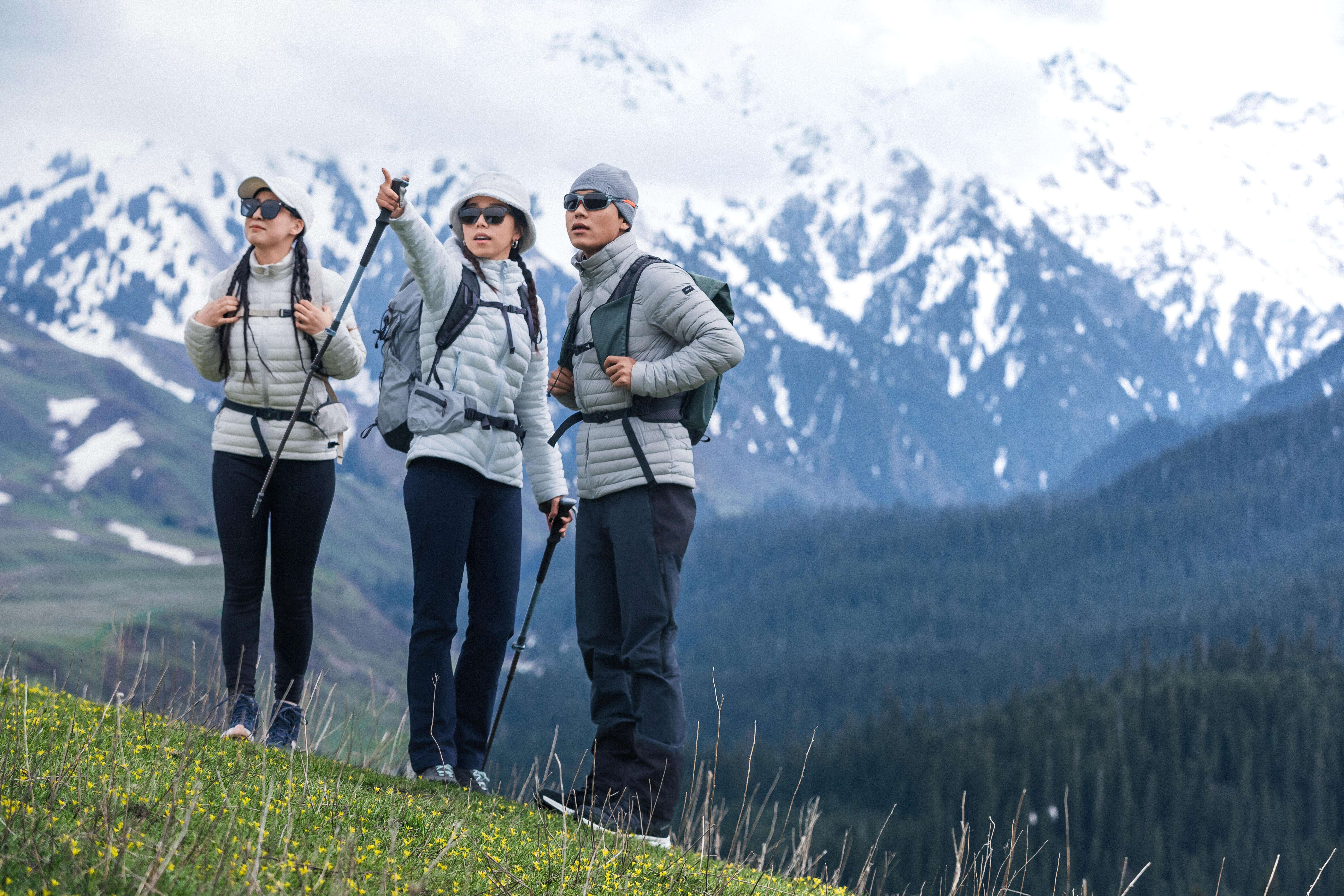 FORCLAZ (フォルクラ) 登山・トレッキング メンズ ダウン TREK 100