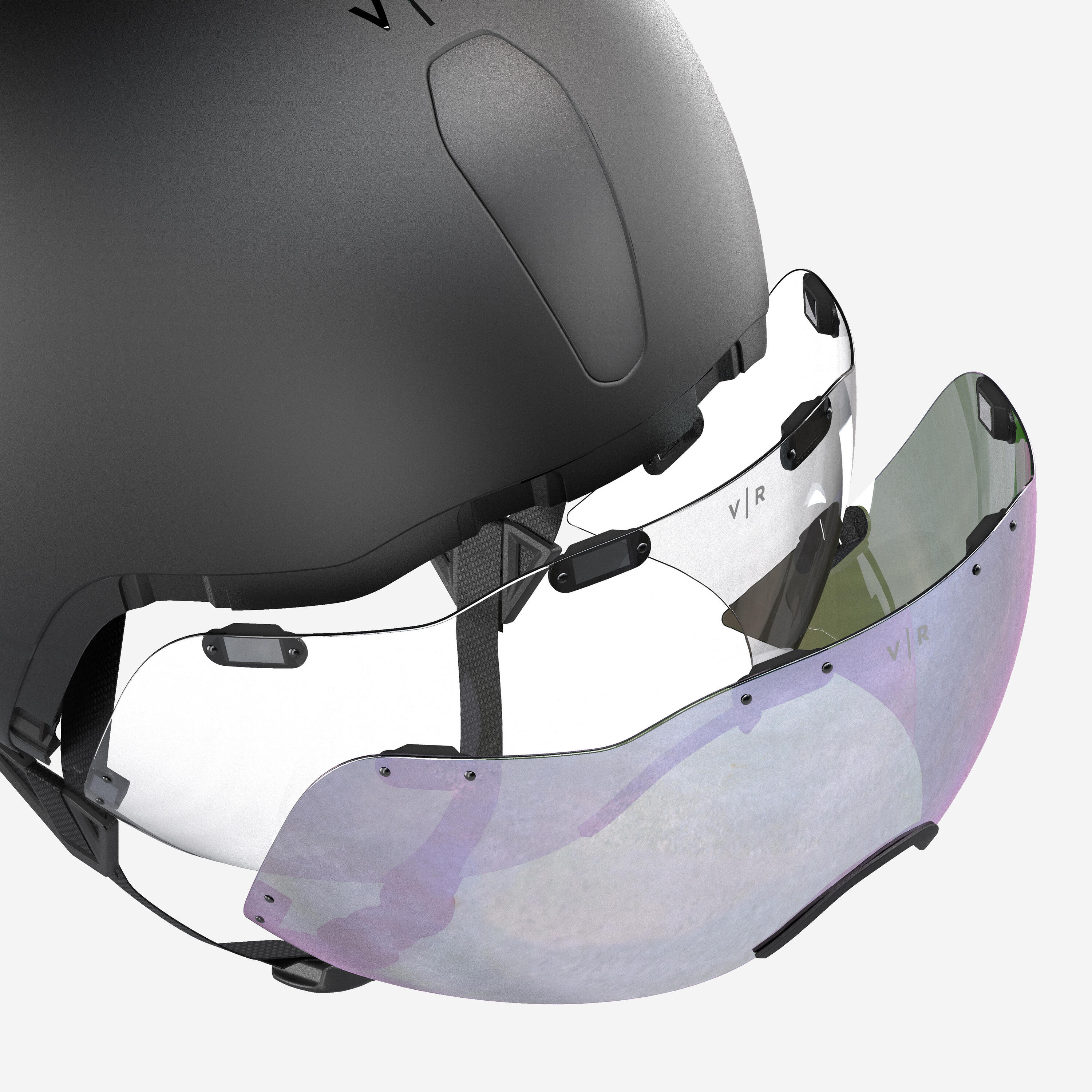 Casco de contrarreloj y triatlón negro XCR 6/10