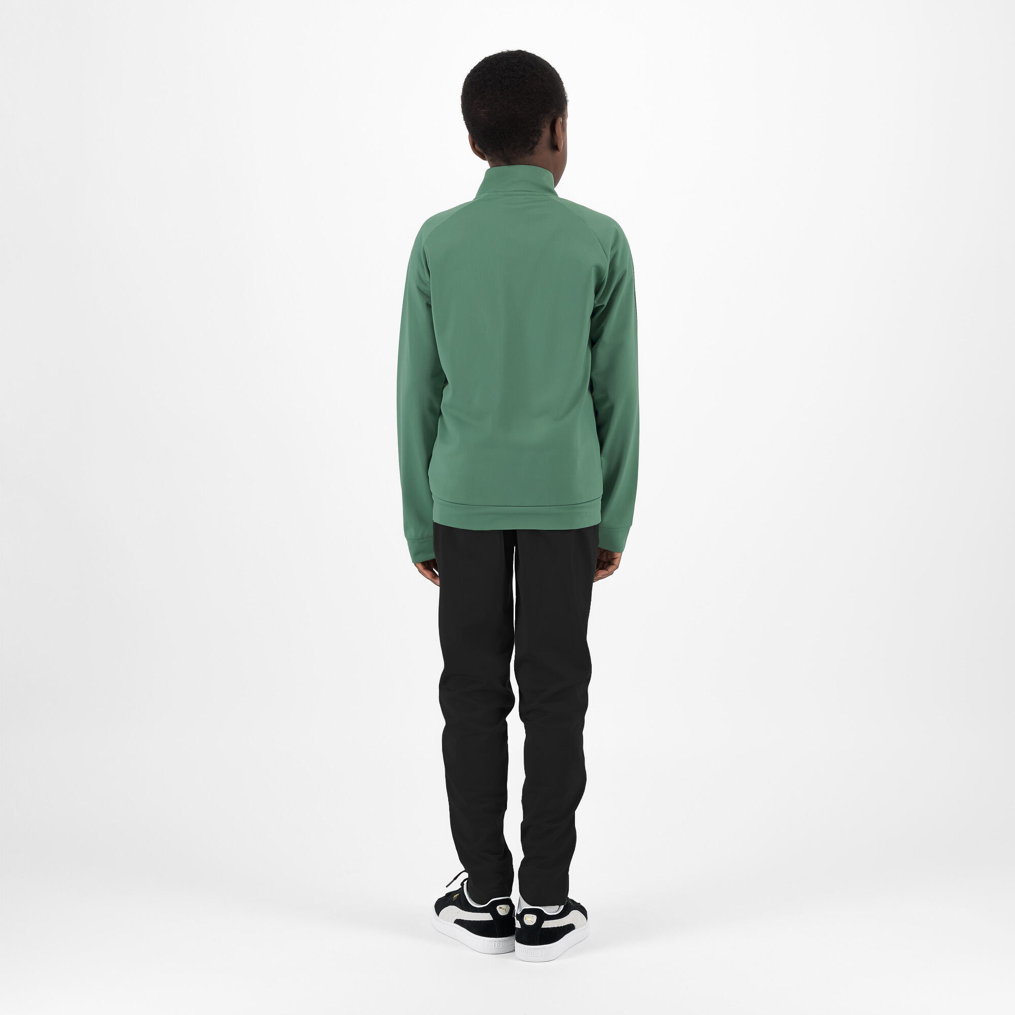 Chandal transpirable Puma Ninos Verde Negro Decathlon