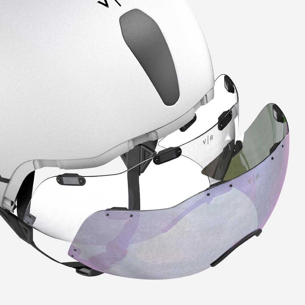 Time trial and Triathlon XCR helmet - White