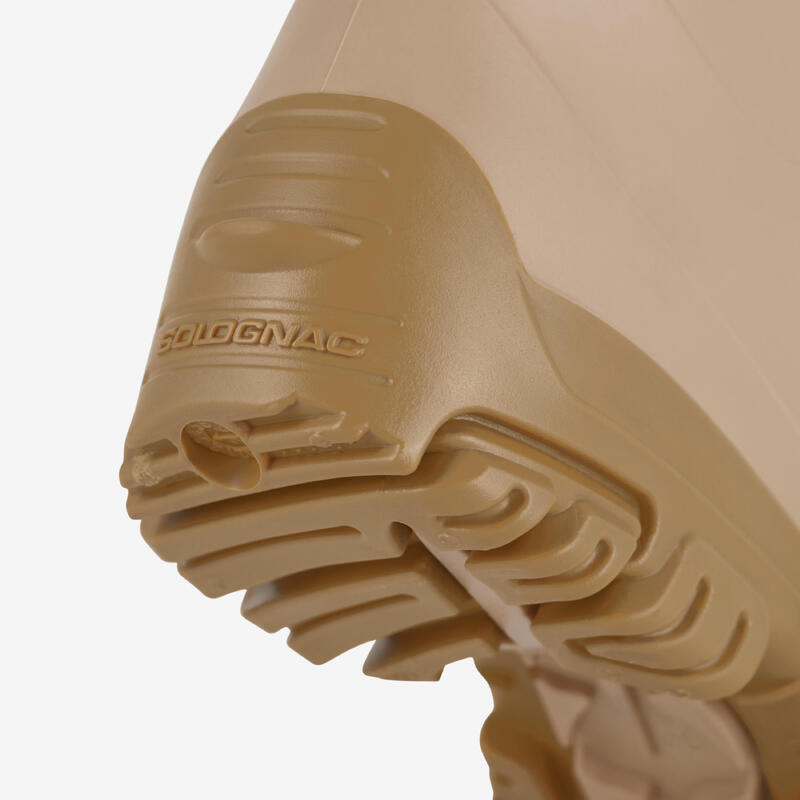 BOTTES DE PLUIE FEMME 100 BEIGE