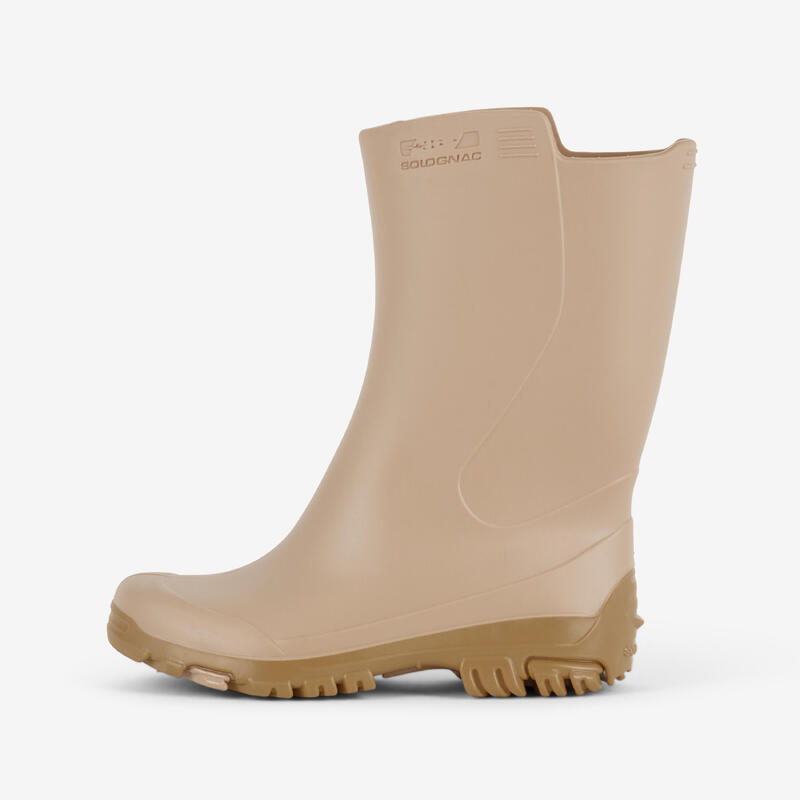 Regenlaarzen kinderen 100 beige