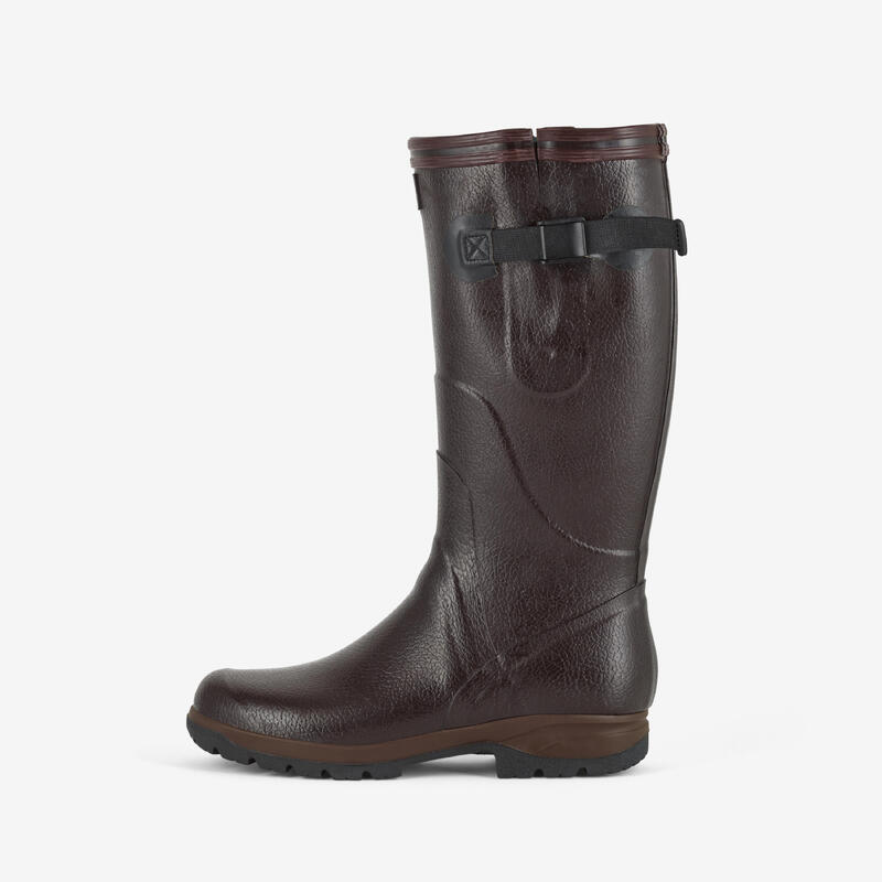 Bottes agricoles étanches homme aigle terra pro vario marron