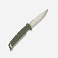Fixed-blade hunting knife Sika 100 10cm - Green GRIP