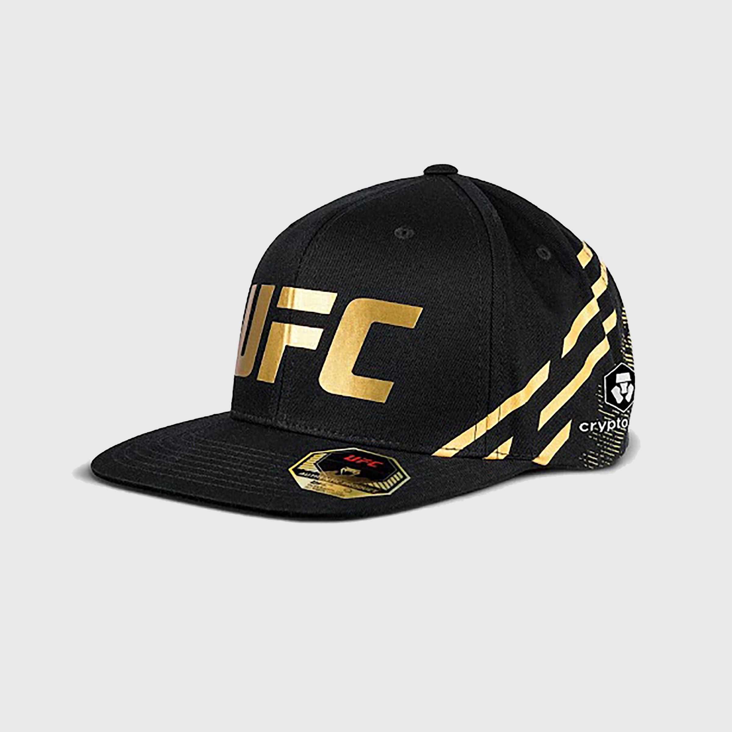 UFC Adrenaline Authentic Fight Night Baseball Hat Black Gold VENUM Decathlon