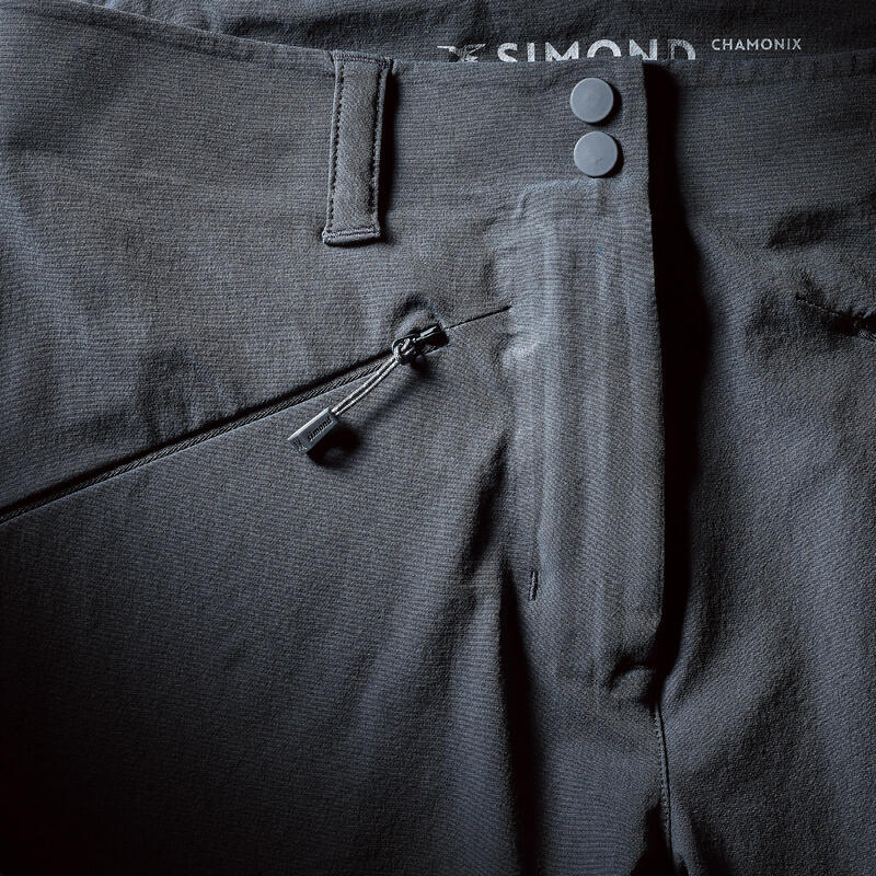 Pantalon ușor alpinism Light evo gri damă