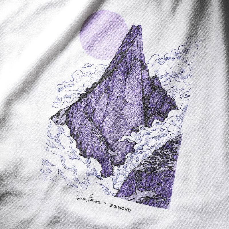 DÉBARDEUR D'ESCALADE-VERTIKA BLANC DANIEL ESTMARK