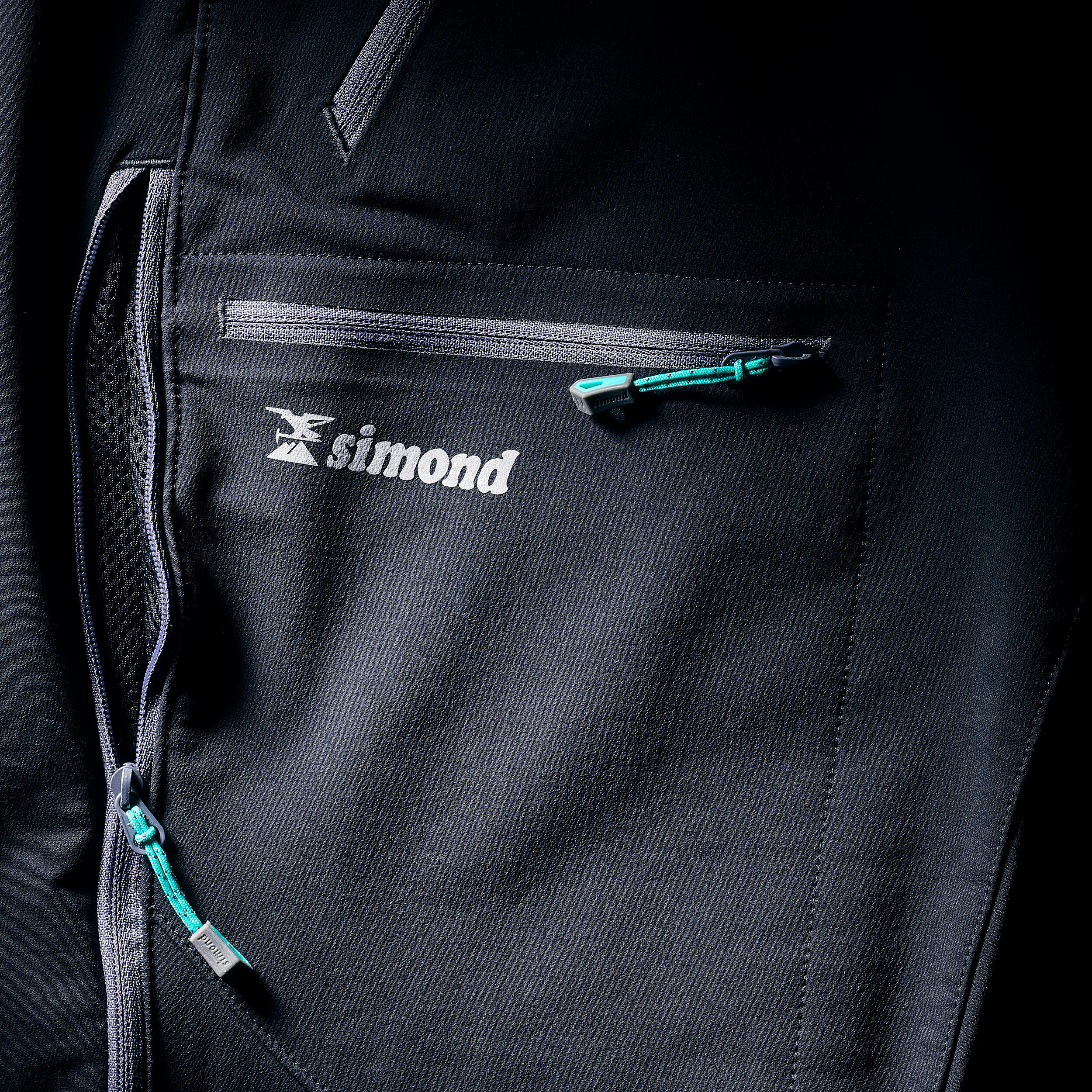 Pantaloni alpinismo scialpinismo donna ALPINISM neri 8/10