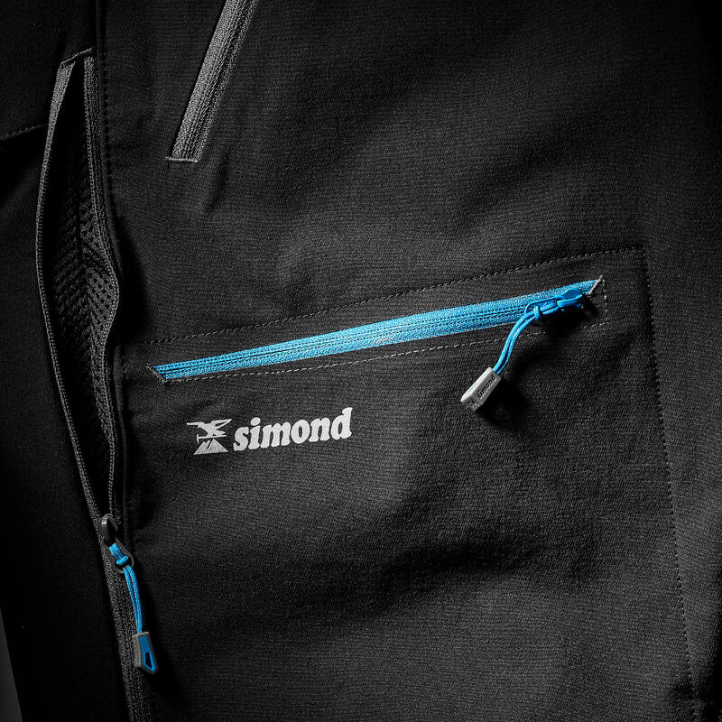 CALÇAS DE ALPINISMO HOMEM  - ALPINISM PRETO