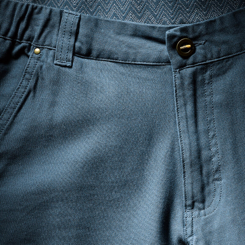 PANTACOURT D'ESCALADE STRETCH COTON - VERTIKA HOMME GRIS