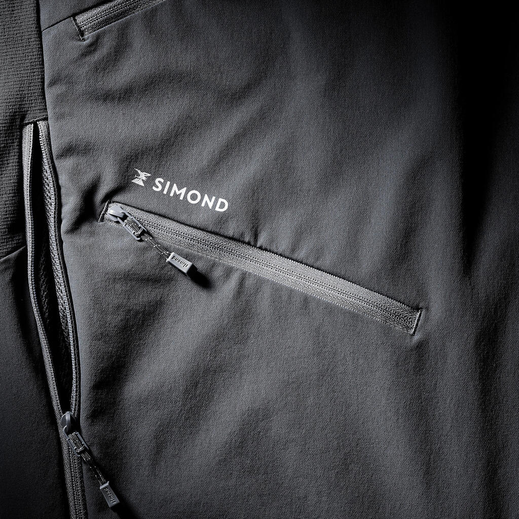 Men’s Mountaineering Trousers - ALPINISM LIGHT EVO - GREY