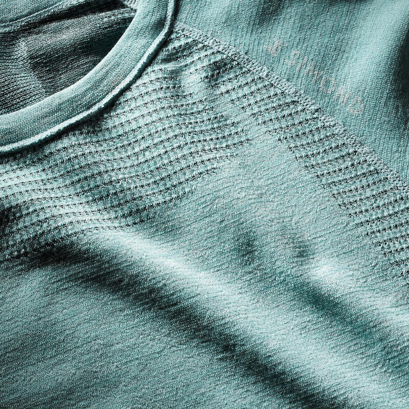 Naadloos damesshirt met lange mouwen voor bergsport wol