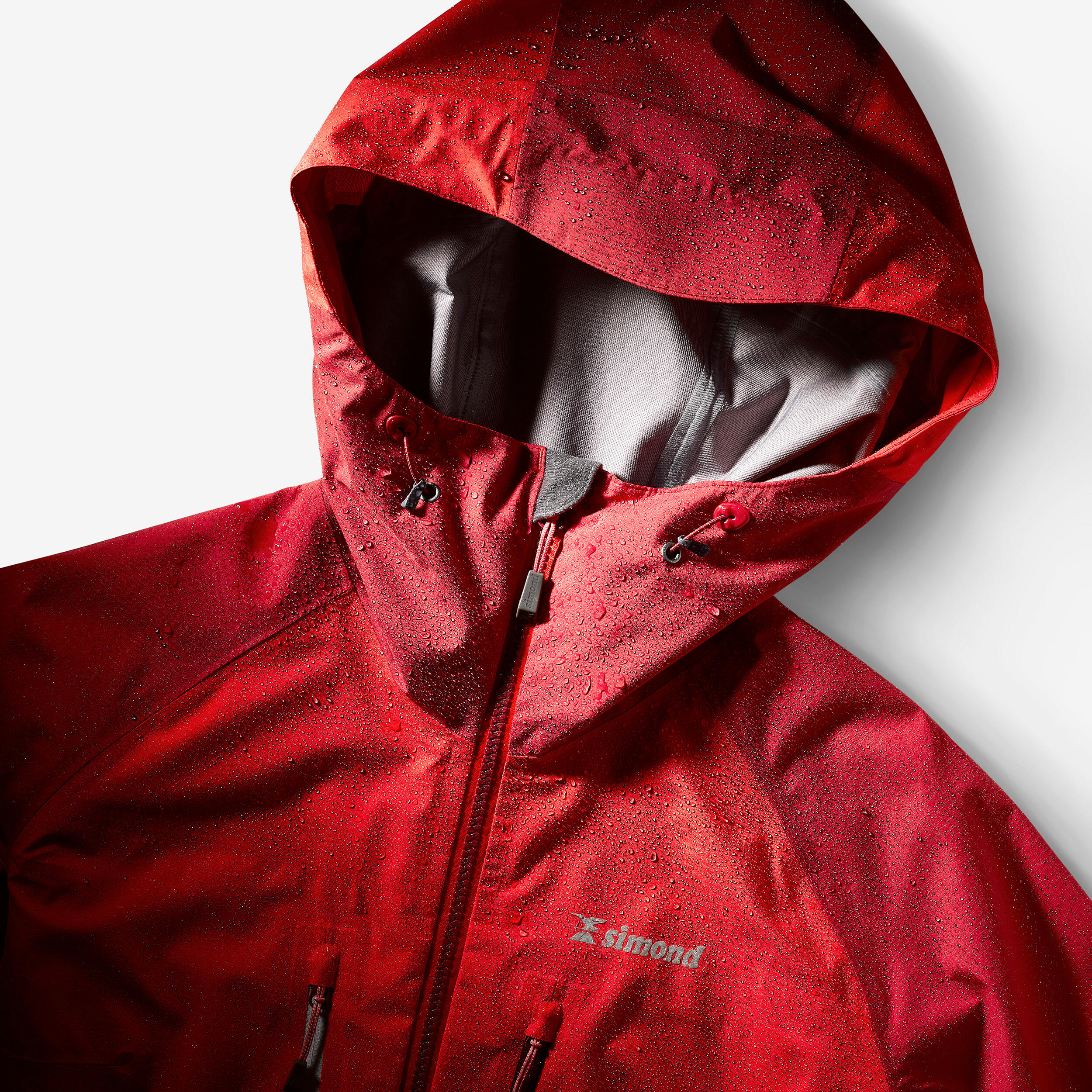 Waterdichte jas voor bergsport Alpinism Light voor dames 8/10