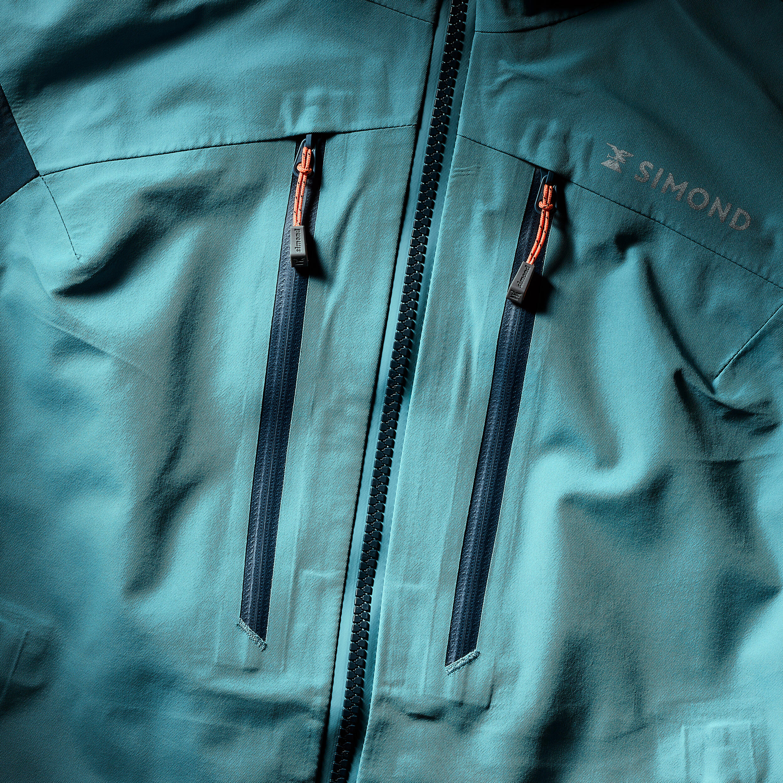Waterdichte jas voor bergsport dames Alpinism Evo blauw 10/12