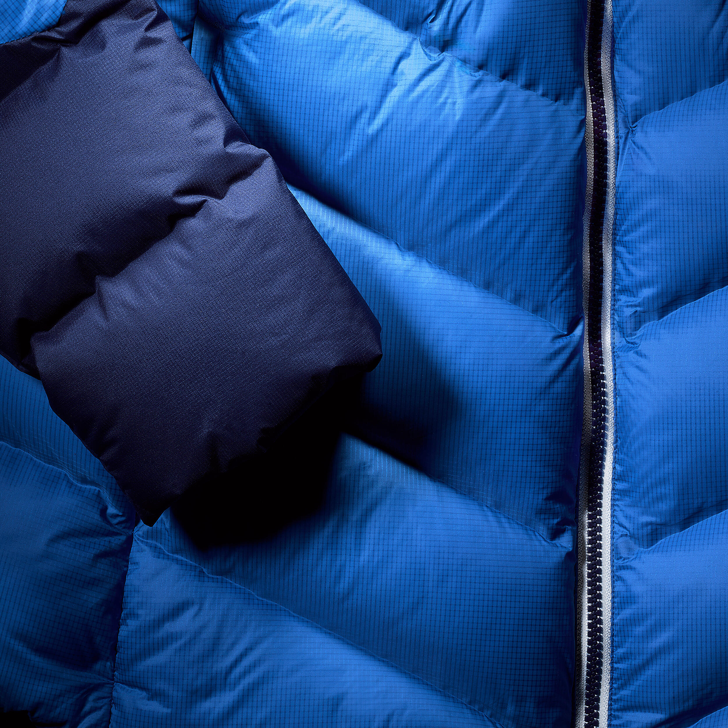 Manteau d’alpinisme en duvet femme – Makalu bleu - SIMOND