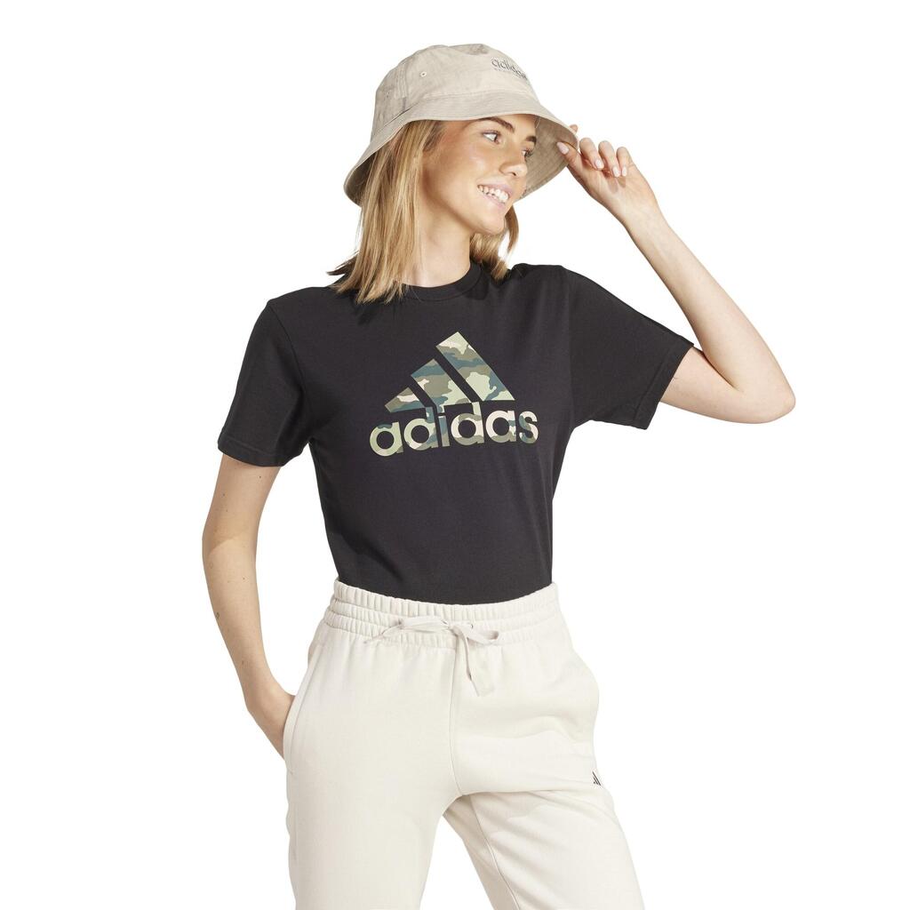 ADIDAS T-Shirt Damen 3 Streifen ‒ weiss 