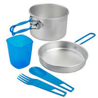 Aluminium Camping/Hiking Cookset - 1 Person (1 Litre)