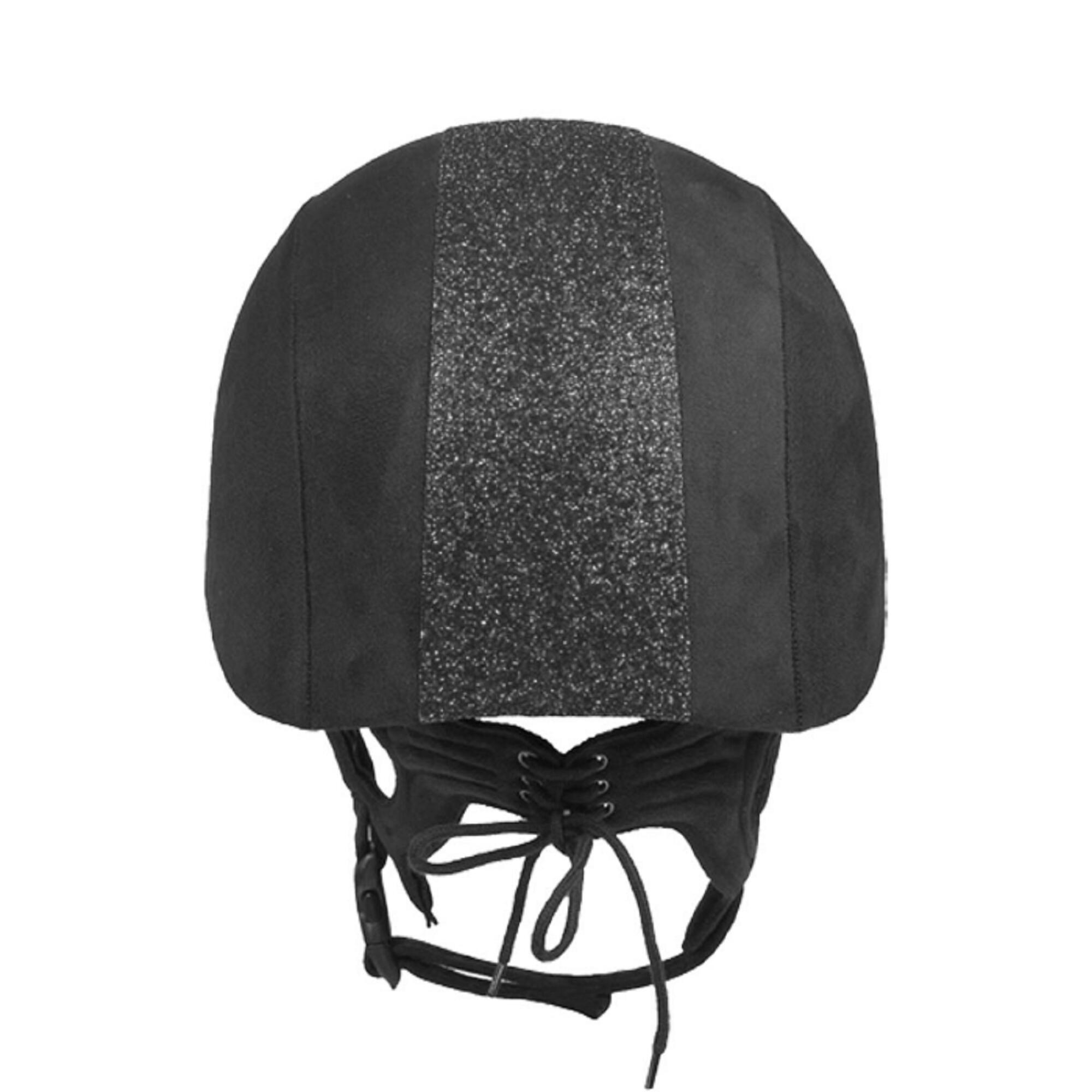 X-AIR DAZZLE PLUS Riding Hat Black 3/3