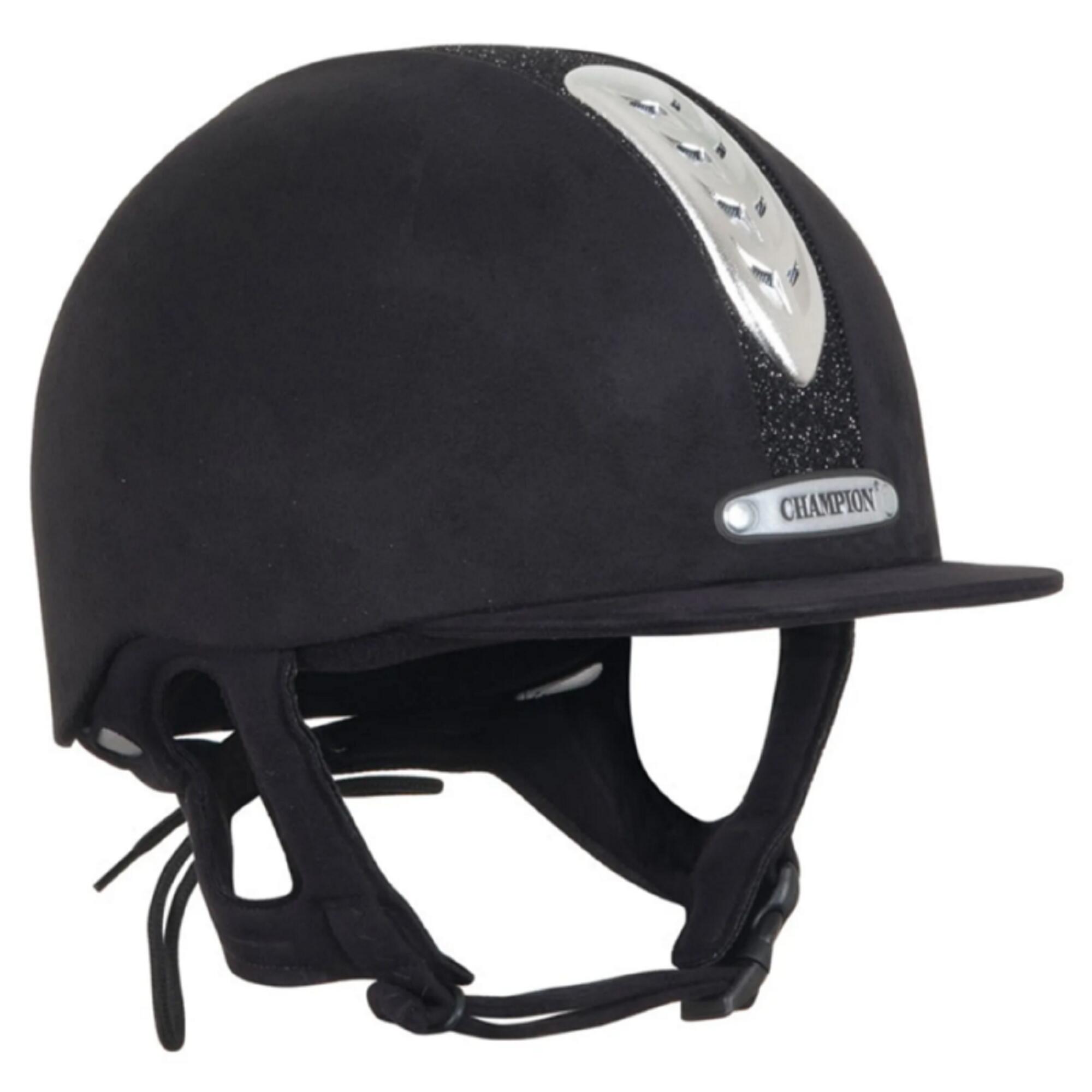 CHAMPION HATS X-AIR DAZZLE PLUS Riding Hat Black